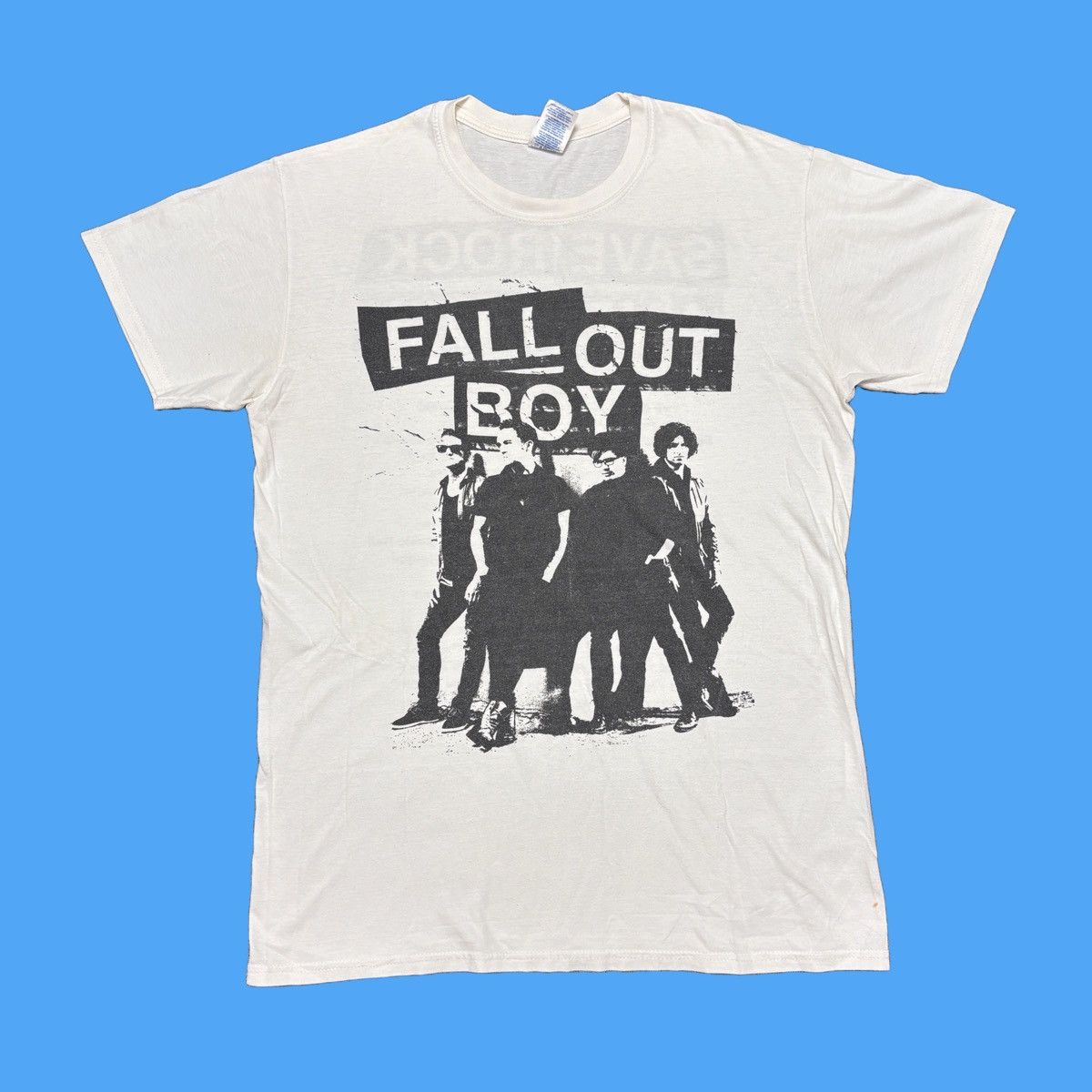 Band Tees × Vintage Fall Out Boy Shirt Vintage Band Tees My Chemical Romance Him Size US M / EU 48-50 / 2 - 1 Thumbnail