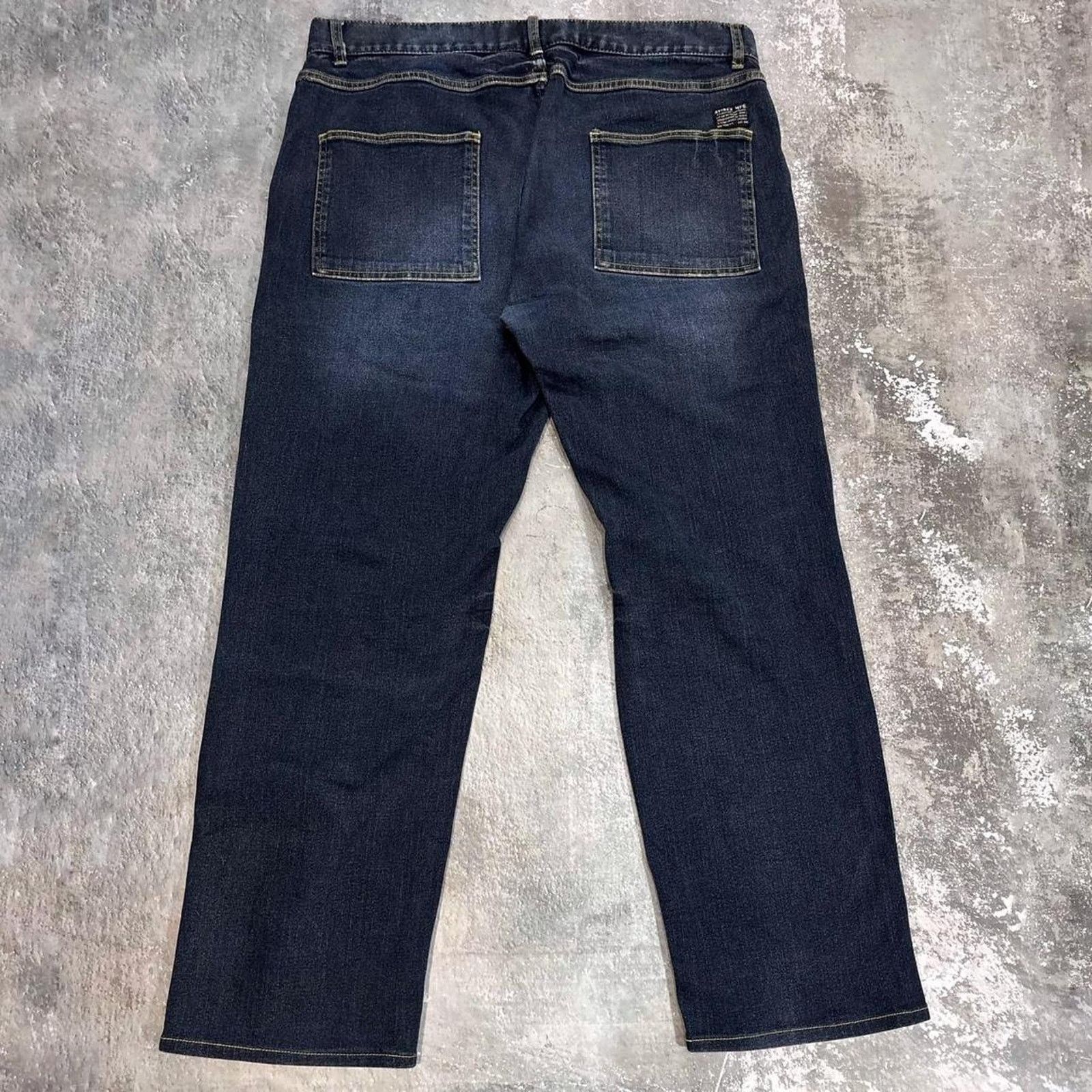 Avirex × Vintage Baggy Faded Avirex Jeans. Cargo Pockets. Size 38 x 28 Size US 38 / EU 54 - 3 Thumbnail