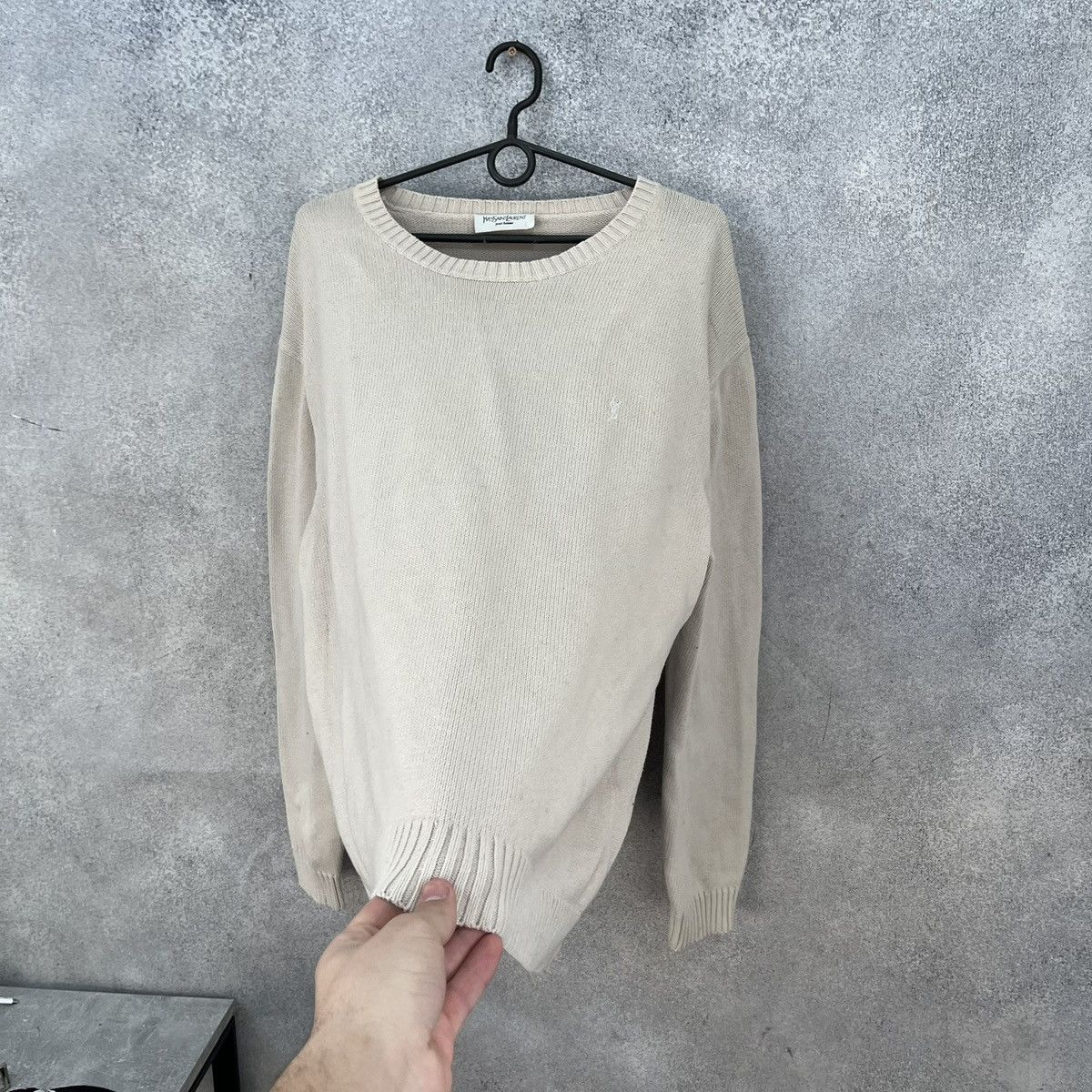 Yves Saint Laurent Vintage Yves Saint Lauren Knit Sweater Size US L / EU 52-54 / 3 - 7 Thumbnail