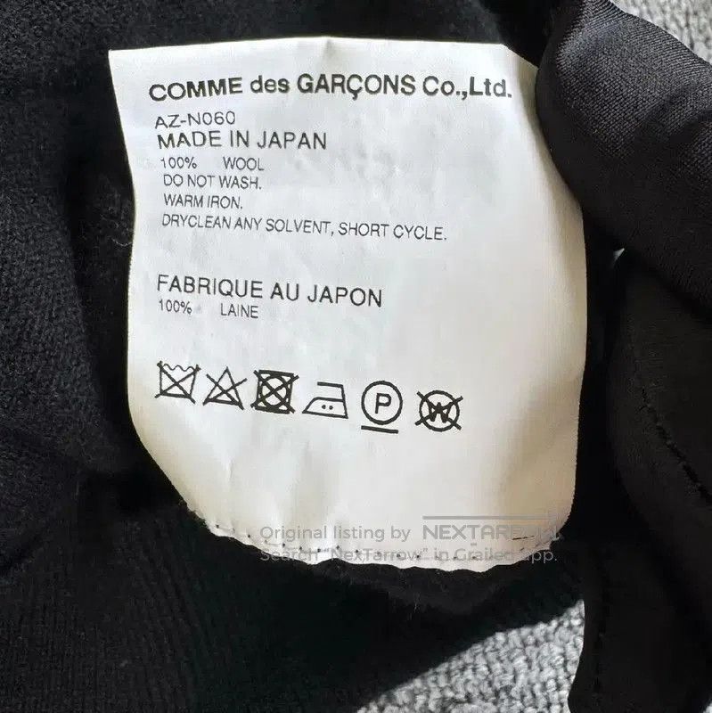 Other COMME des GARÇONS Black Wool Women's Knit Sweater . Size S / US 4 / IT 40 - 6 Thumbnail