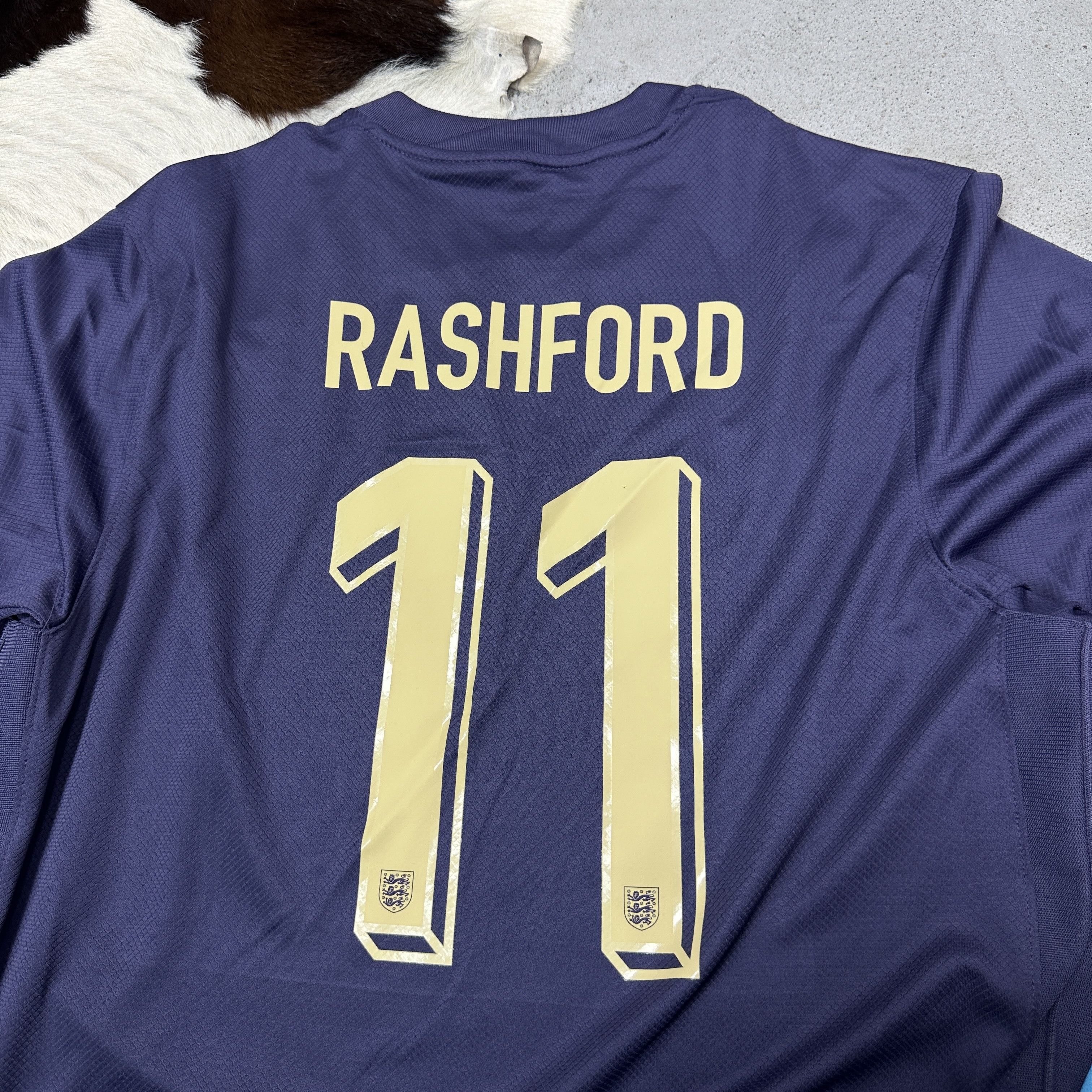 Nike Vintage Sporty Nike England 2024 Rashford Jersey Y2K Size US XXL / EU 58 / 5 - 2 Thumbnail