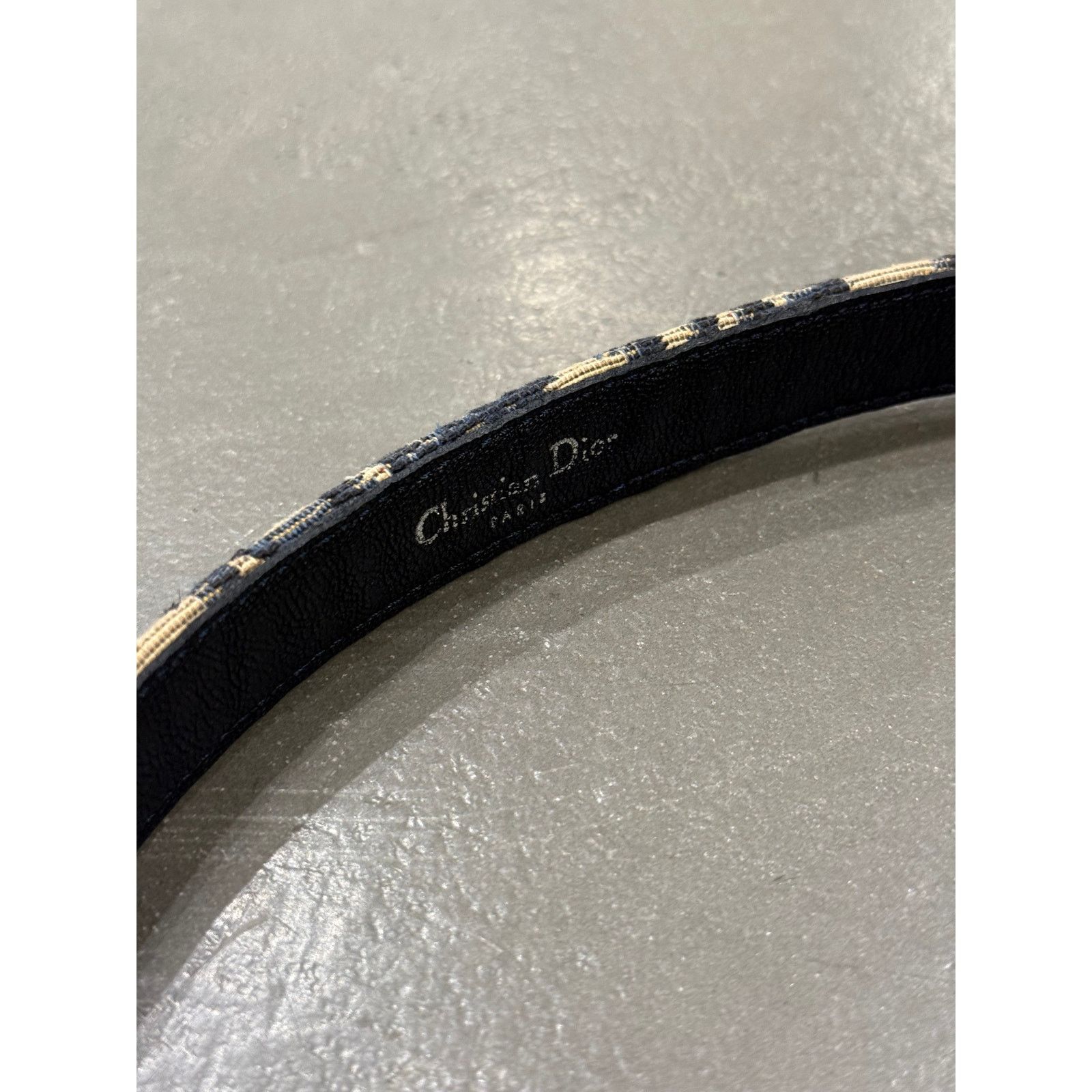 Dior 2000s Christian Dior by Galliano monogram belt Size ONE SIZE - 8 Thumbnail
