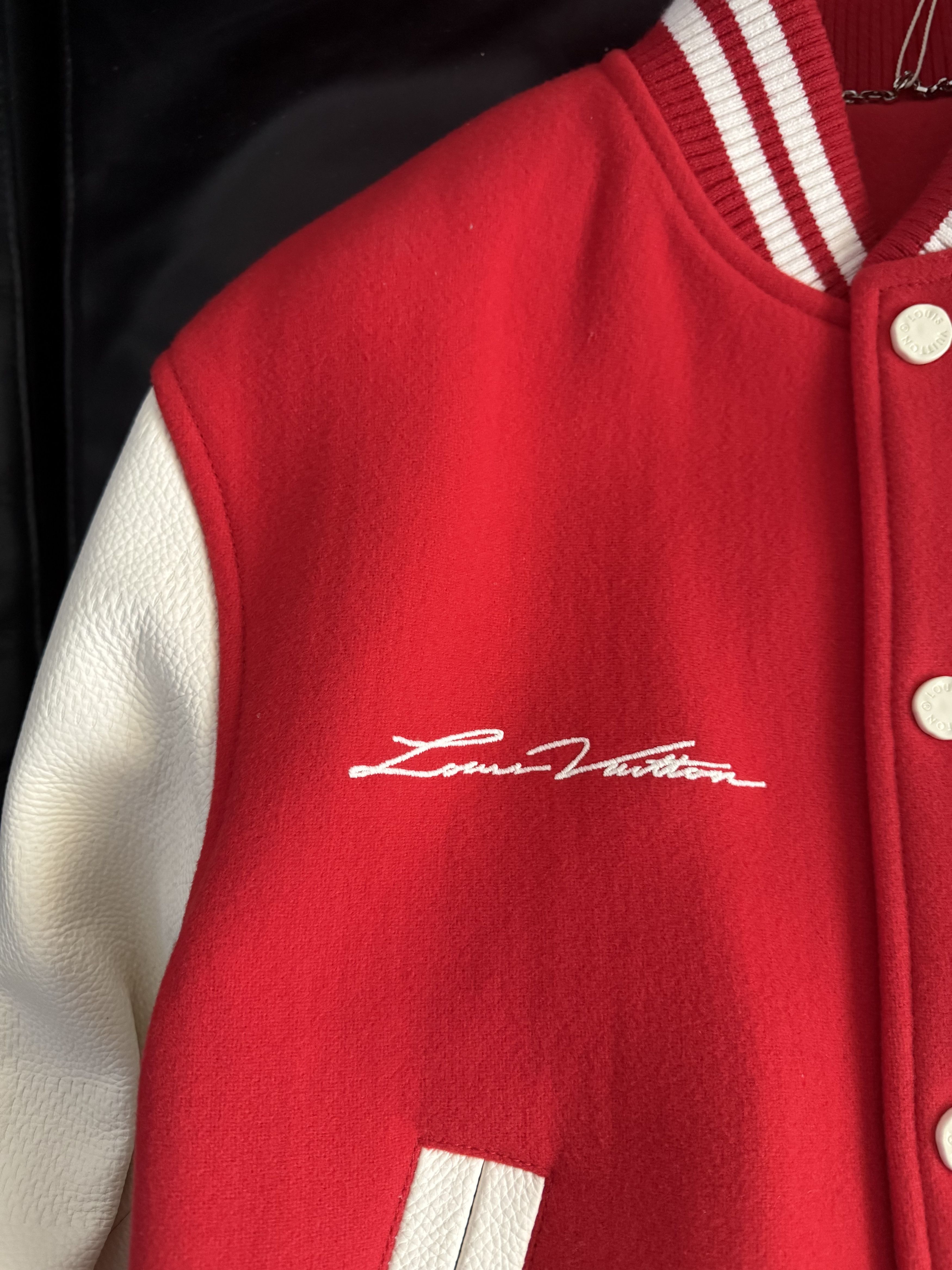 Louis Vuitton Runway SS '24 Mix Leather Varsity Blouson Size US M / EU 48-50 / 2 - 12 Thumbnail