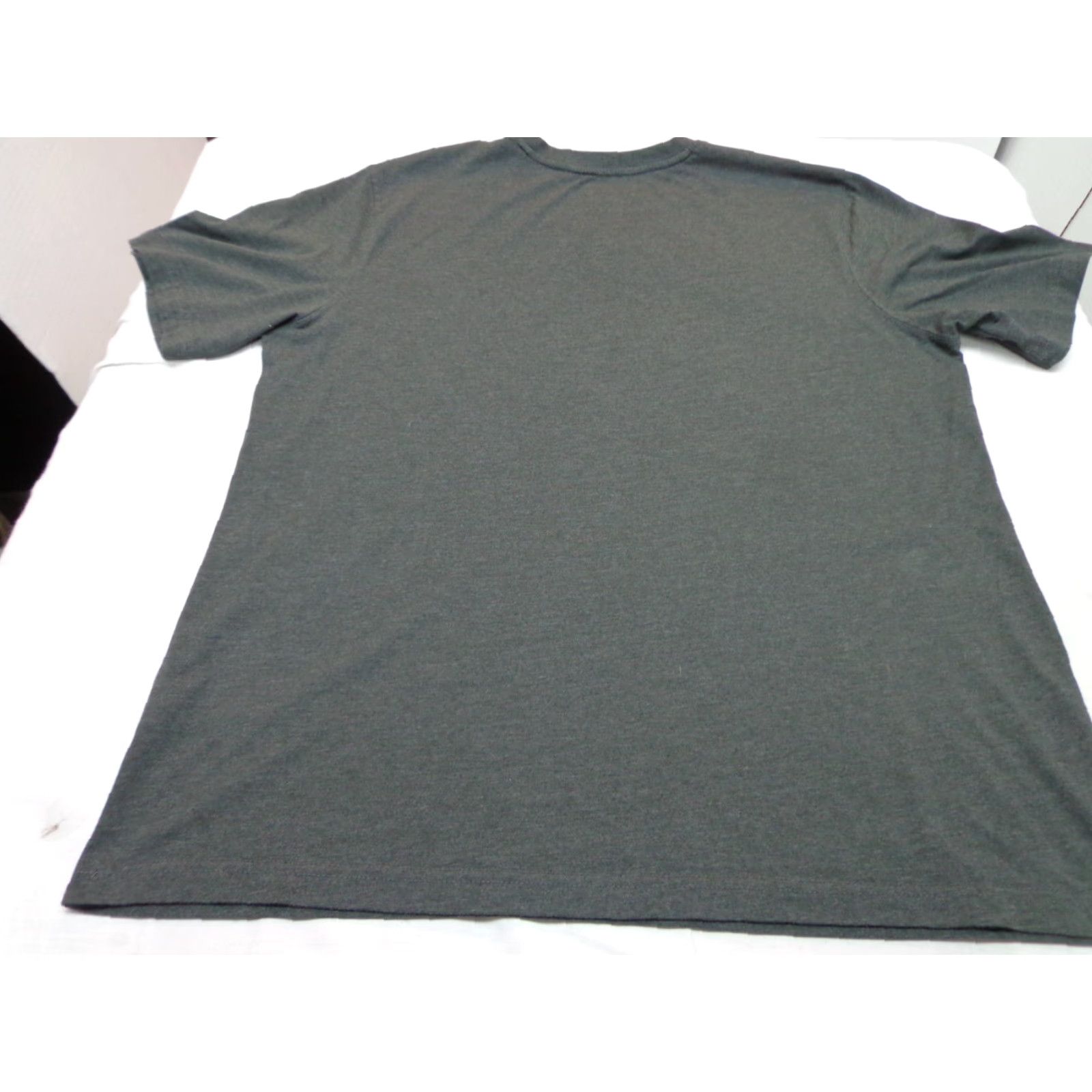 Reebok Reebok Charcoal Heather Gray Neon Green Logo T-shirt XL Mens Regular Cotton Blend Crew Neck Short Sleeve with Logo Printed T-Shirt Size US XL / EU 56 / 4 - 7 Thumbnail