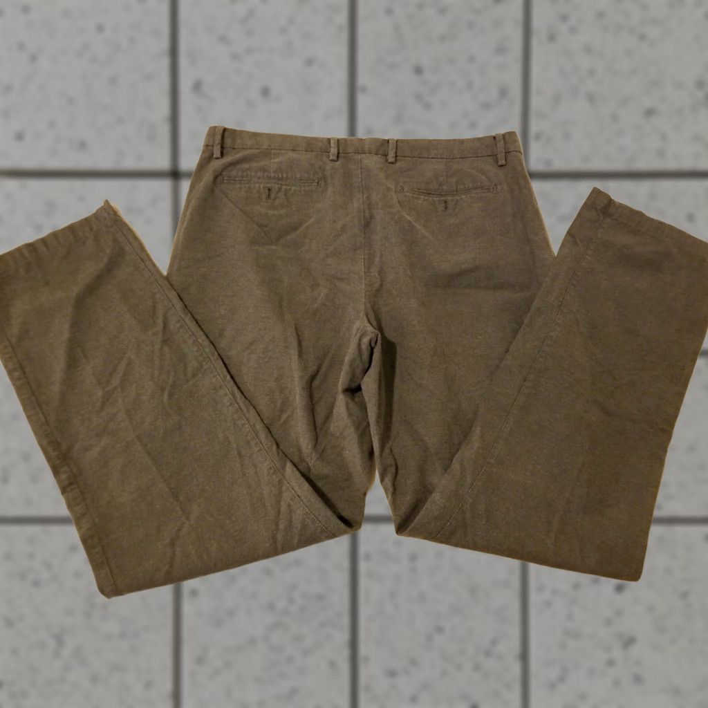 Banana Republic Banana Republic Dress Pants Men 36x34 Gray Cotton Slack Chino Khaki Trousers Pants Dress Pants Mens Gray 36 34 Regular Inseam 34 Banana Republic Pants Size US 36 / EU 52 - 1 Thumbnail