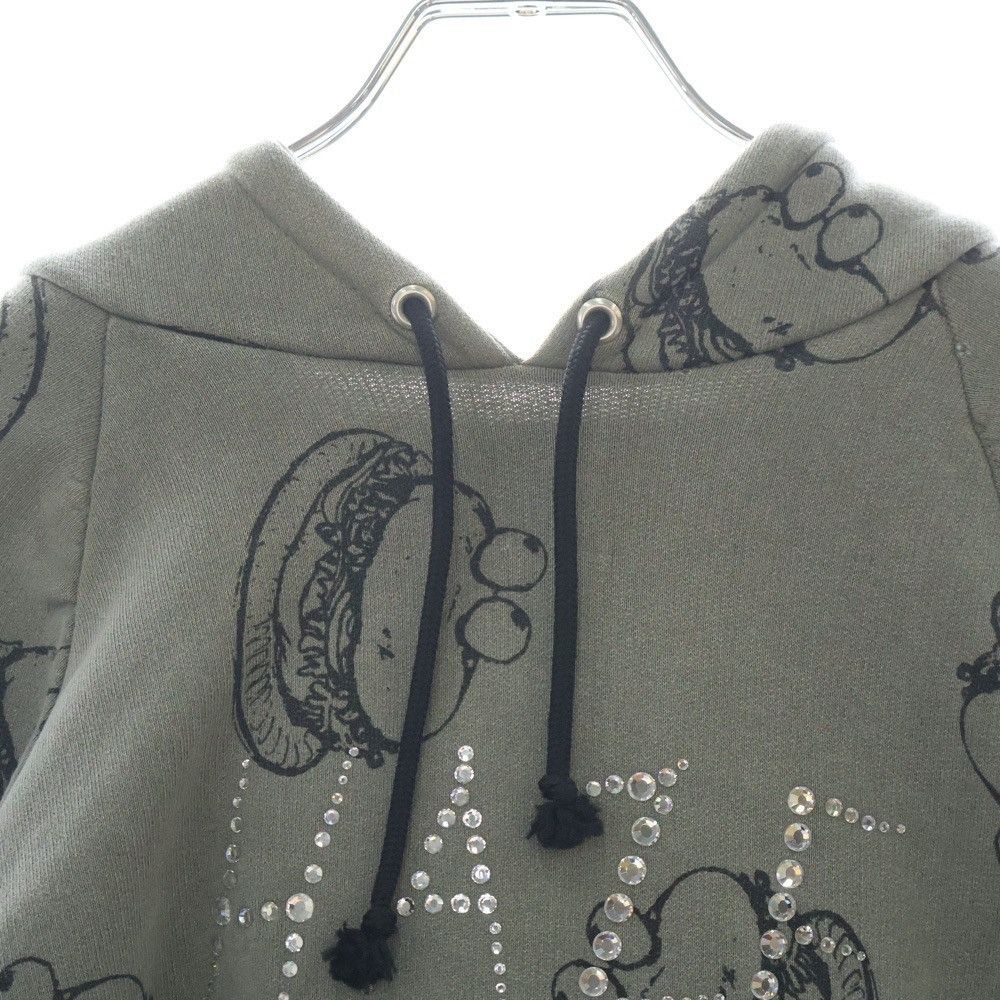 Undercover SS02 illusion of haze hamburger gem hoodie Size US M / EU 48-50 / 2 - 4 Thumbnail