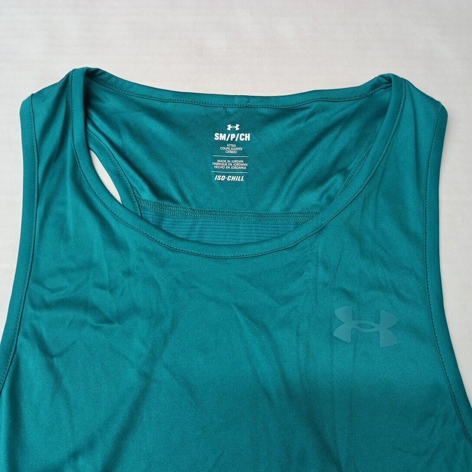 Under Armour Under Armour Iso-Chill Up Run Singlet Tank Top Men's S Teal Size US S / EU 44-46 / 1 - 2 Thumbnail