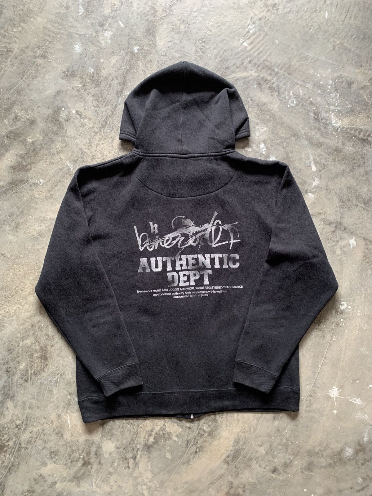If Six Was Nine × Japanese Brand × Le Grande Bleu (L.G.B.) BONESOUL POEM ZIP HOODIE Size US XL / EU 56 / 4 - 2 Thumbnail