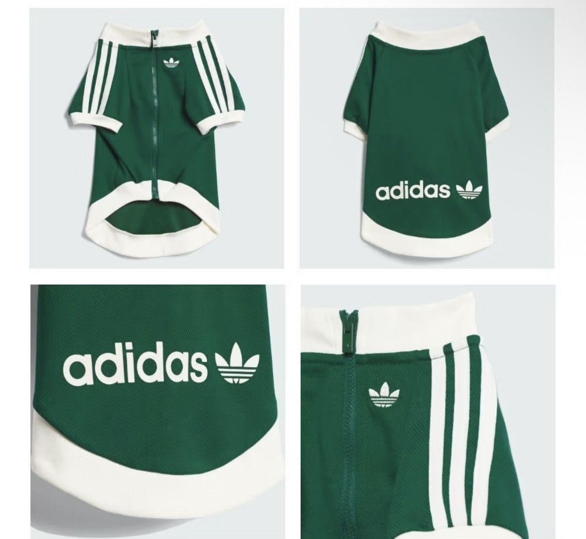 Adidas Adidas Originals Pet Tracksuit Zip-Up Jacket Dogs KU6861 Size ONE SIZE - 6 Thumbnail