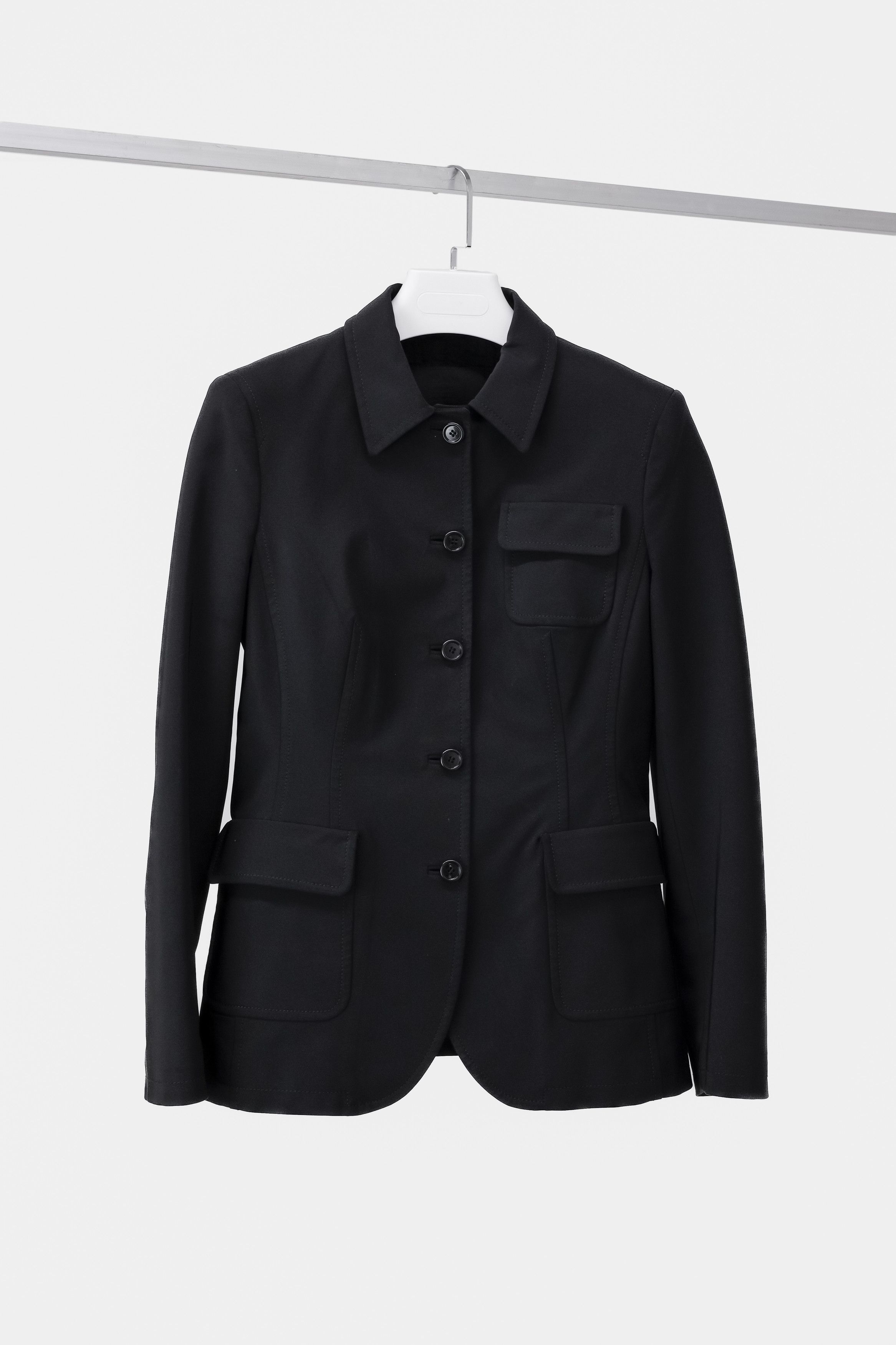 Prada Bal Collar Tailored Jacket