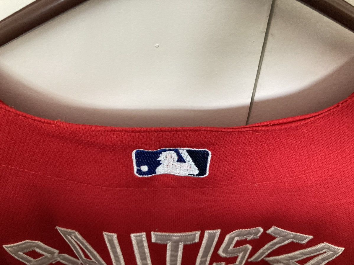 MLB MAJESTIC TORONTO BLUE JAYS BAUTISTA JERSEY CANADA DAY MLB 54 Size US XL / EU 56 / 4 - 15 Thumbnail