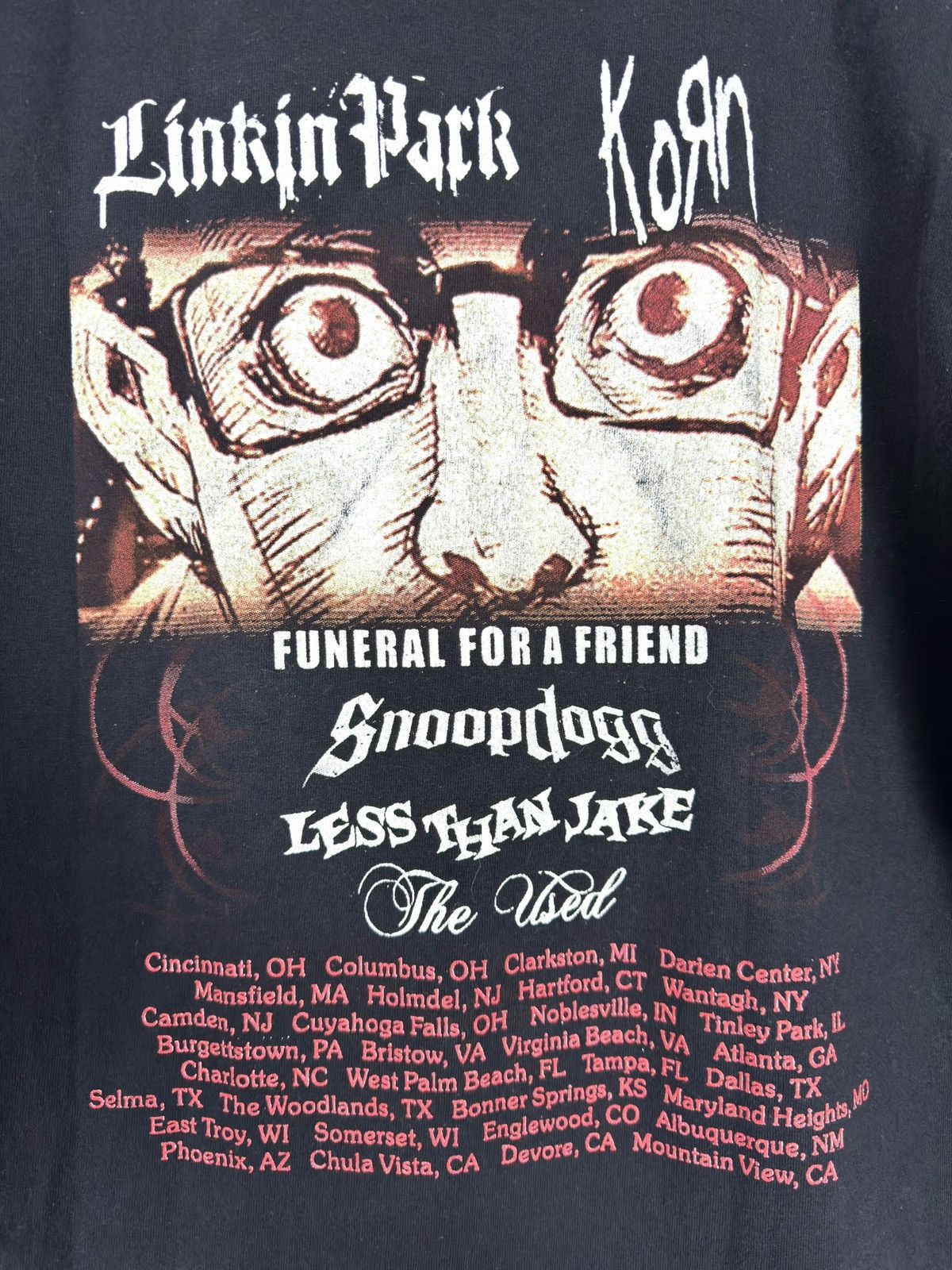 Vintage Linkin Park Projekt Revolution 2004 Size US L / EU 52-54 / 3 - 4 Thumbnail