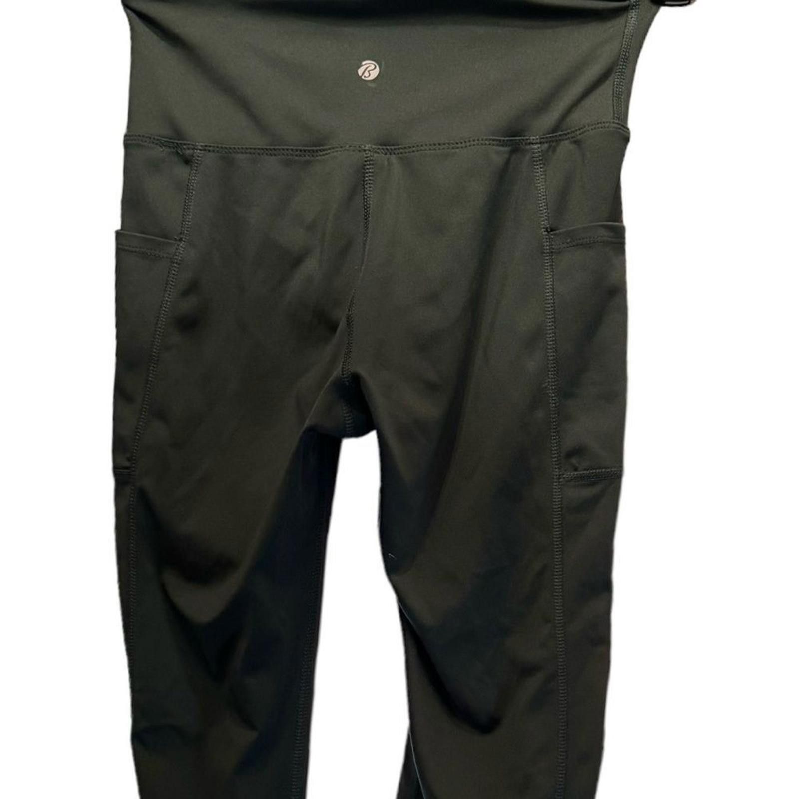 Bally NWOT. Bally Total Fitness. Green Capri Leggings. Size Small. Size 28" / US 6 / IT 42 - 11 Thumbnail