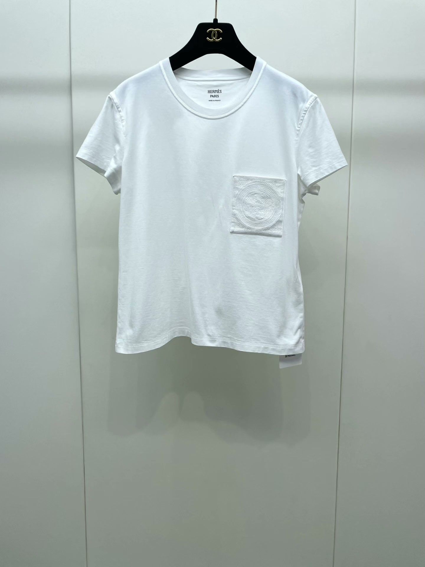 Hermes Hermes White Short-Sleeve T-Shirt Size XS / US 0-2 / IT 36-38 - 1 Thumbnail