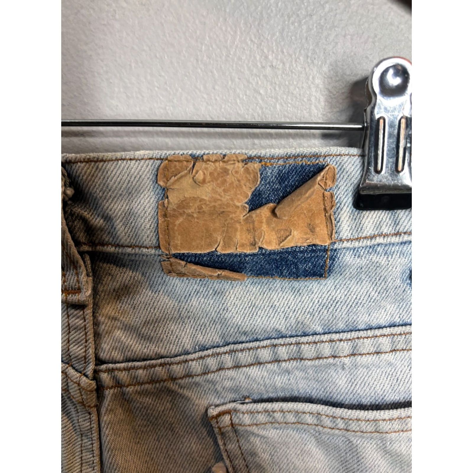Levi's VINTAGE Levi's Silvertab 550 Jeans Men's Blue Denim 36x30 USA Made 1915 90s 7/10 Size US 36 / EU 52 - 3 Thumbnail