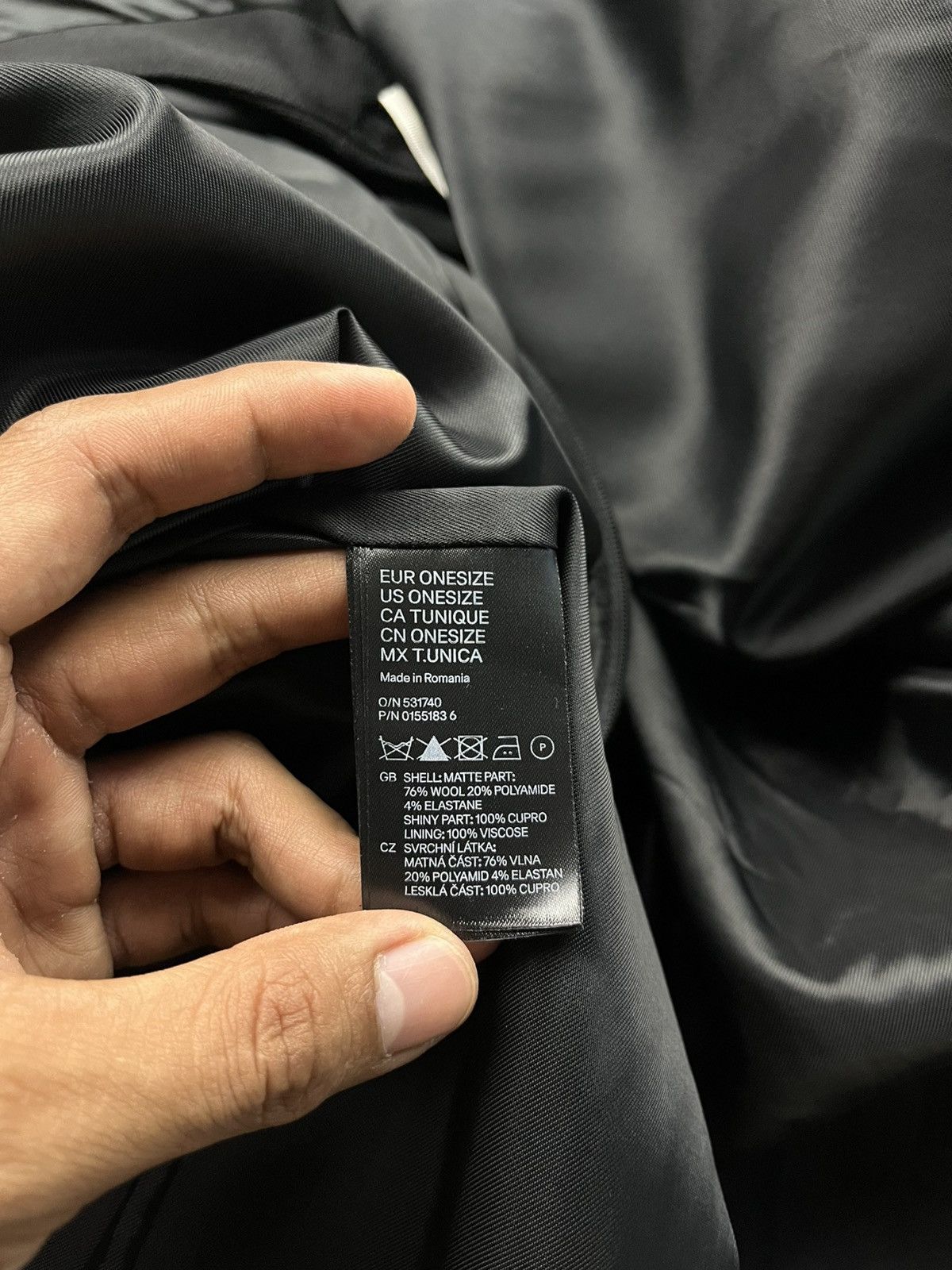 H&M × Maison Margiela Maison Martin Margiela x H&M Re-Edition SS00 Oversized Dress Size ONE SIZE - 18 Thumbnail