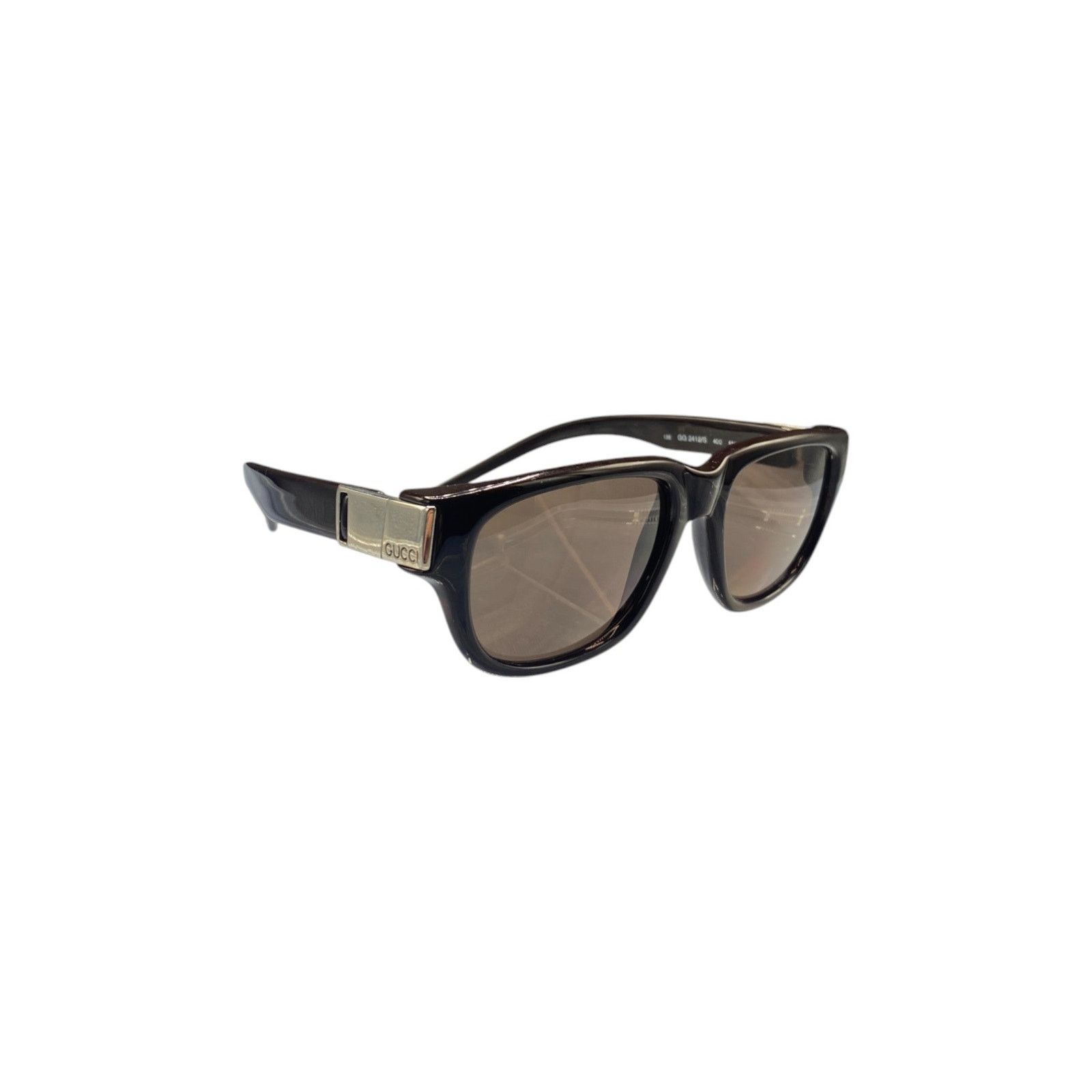 Gucci Brown Chunky Flat Top Sunglasses Size ONE SIZE - 1 Thumbnail