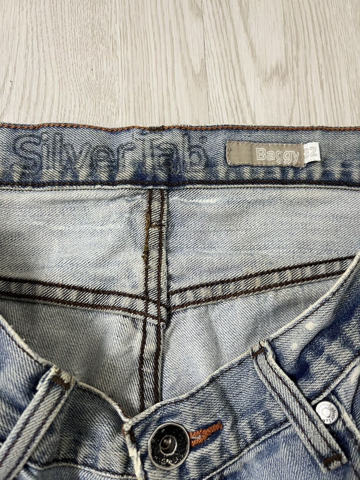 Levi's Vintage Levi’s Silvertab Baggy cutting dirty Jeans Size US 32 / EU 48 - 6 Thumbnail
