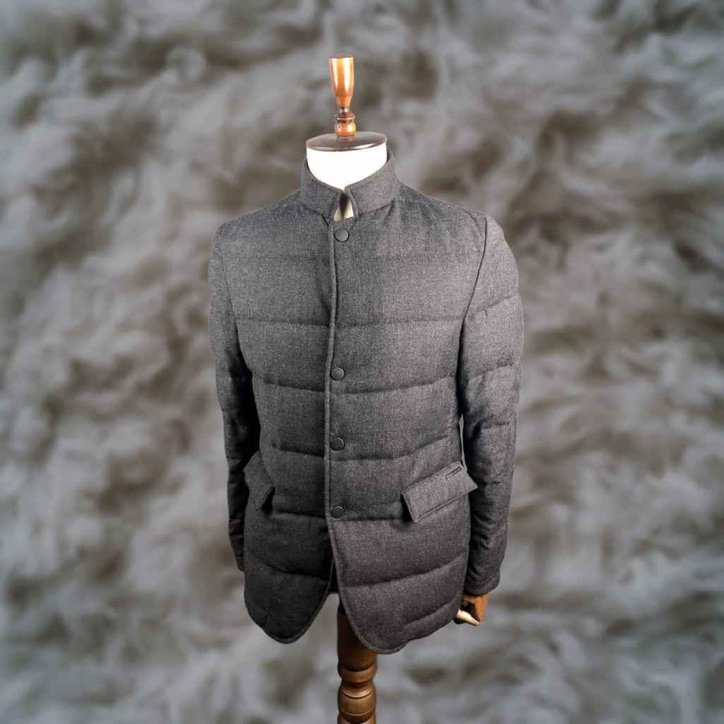 Messagerie Messagerie Jacket Wool Dark Gray Men Size 46 Size US S / EU 44-46 / 1 - 1 Thumbnail