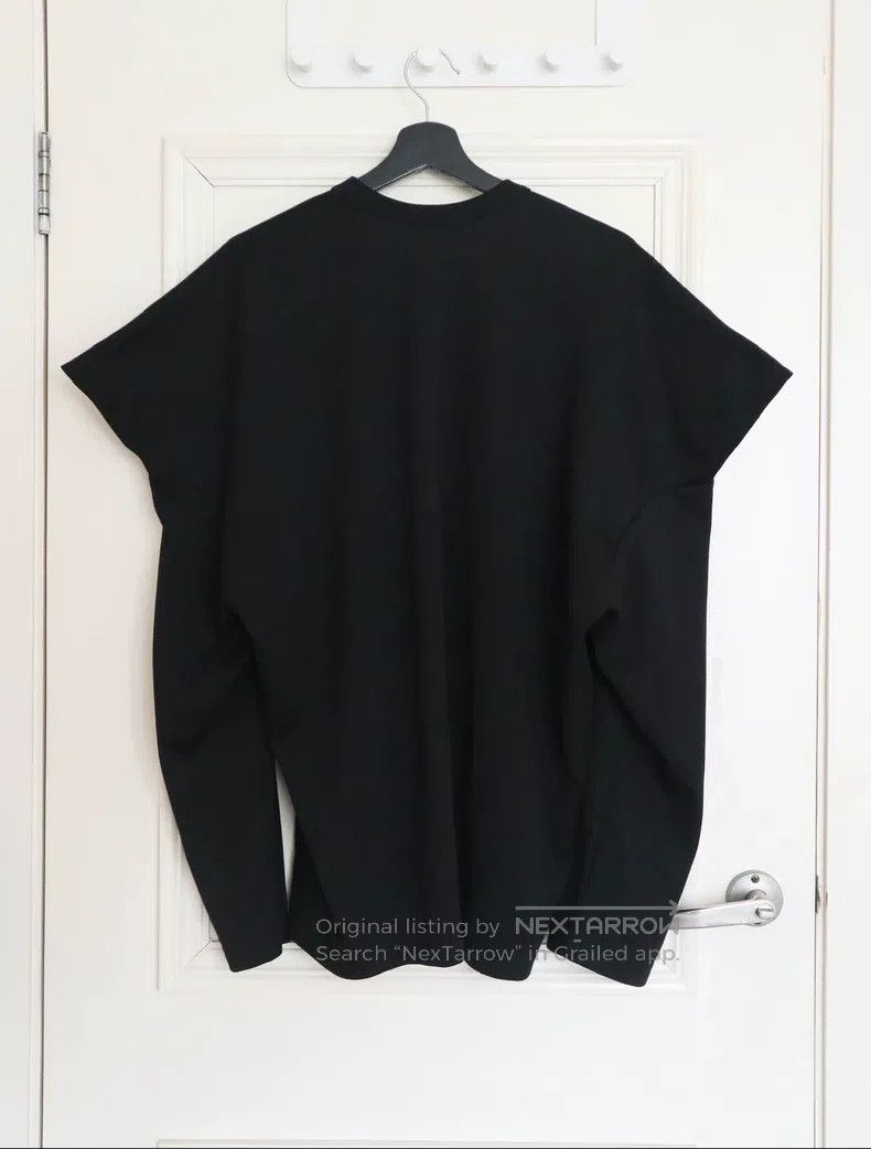 Comme des Garcons Comme Des Garcons Black Deconstructed Asymmetric Long Slee Size US M / EU 48-50 / 2 - 3 Thumbnail