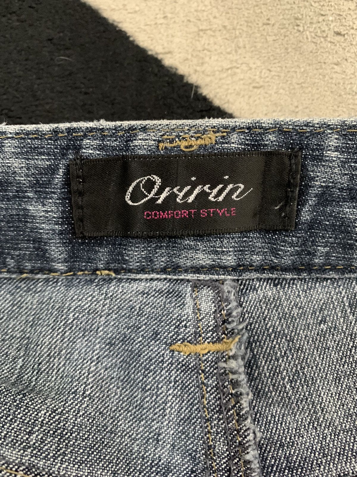 Japanese Brand Vintage Japanese Brand Oririn Flare Distressed Cargo Jeans Size US 29 - 19 Thumbnail