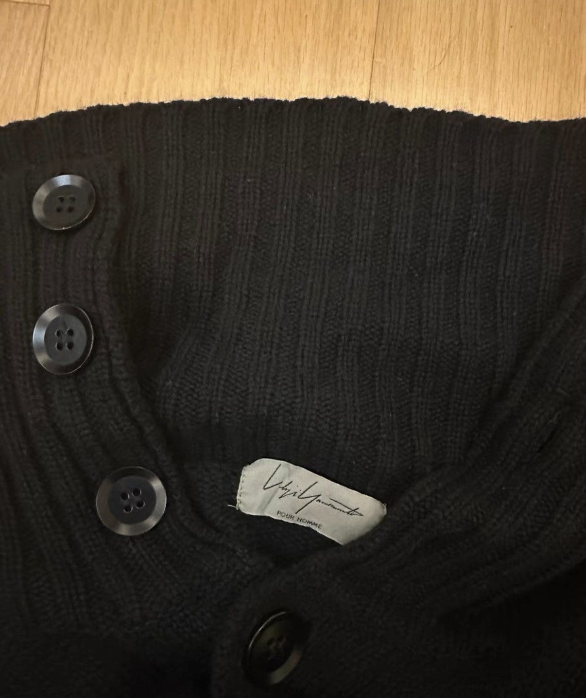 Yohji Yamamoto Yohji Yamamoto Main Line Classic Long Sweater Size US S / EU 44-46 / 1 - 3 Thumbnail