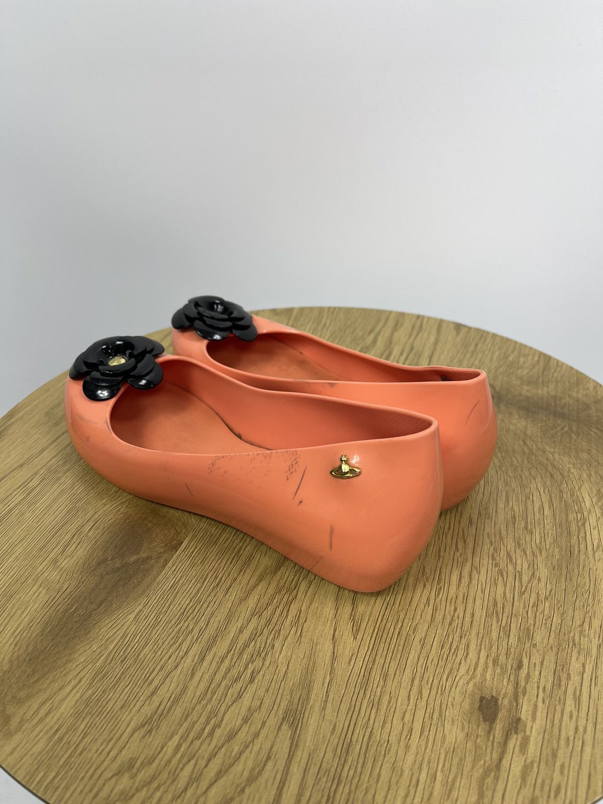 Vivienne Westwood Vivienne Westwood Melissa Shoes Size 5 (USA) Pink Flowers Size US 7 / IT 37 - 4 Thumbnail