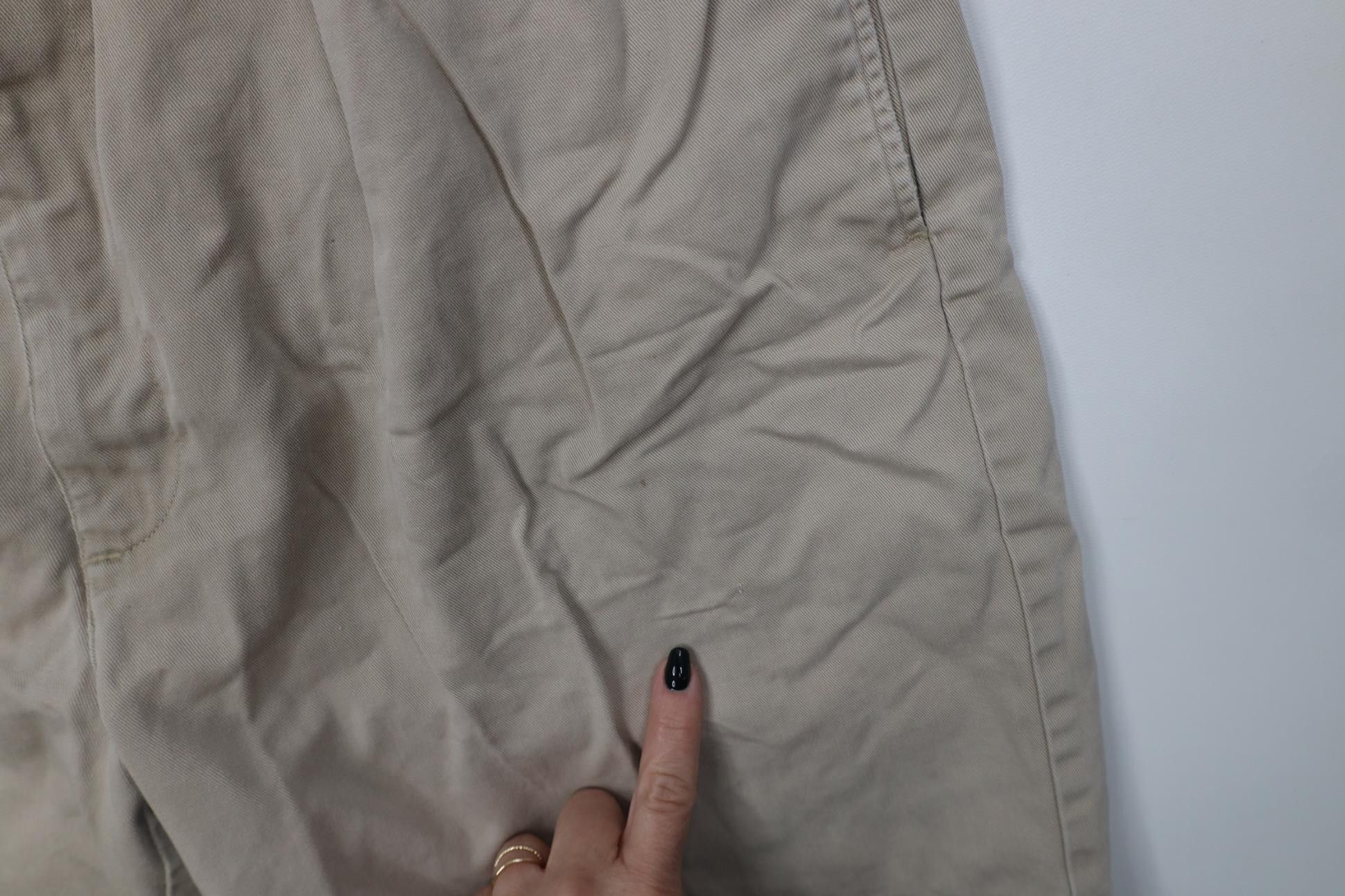 Polo Ralph Lauren Vintage 90s Ralph Lauren Above Knee Golf Chino Shorts Beige Size US 36 / EU 52 - 5 Thumbnail