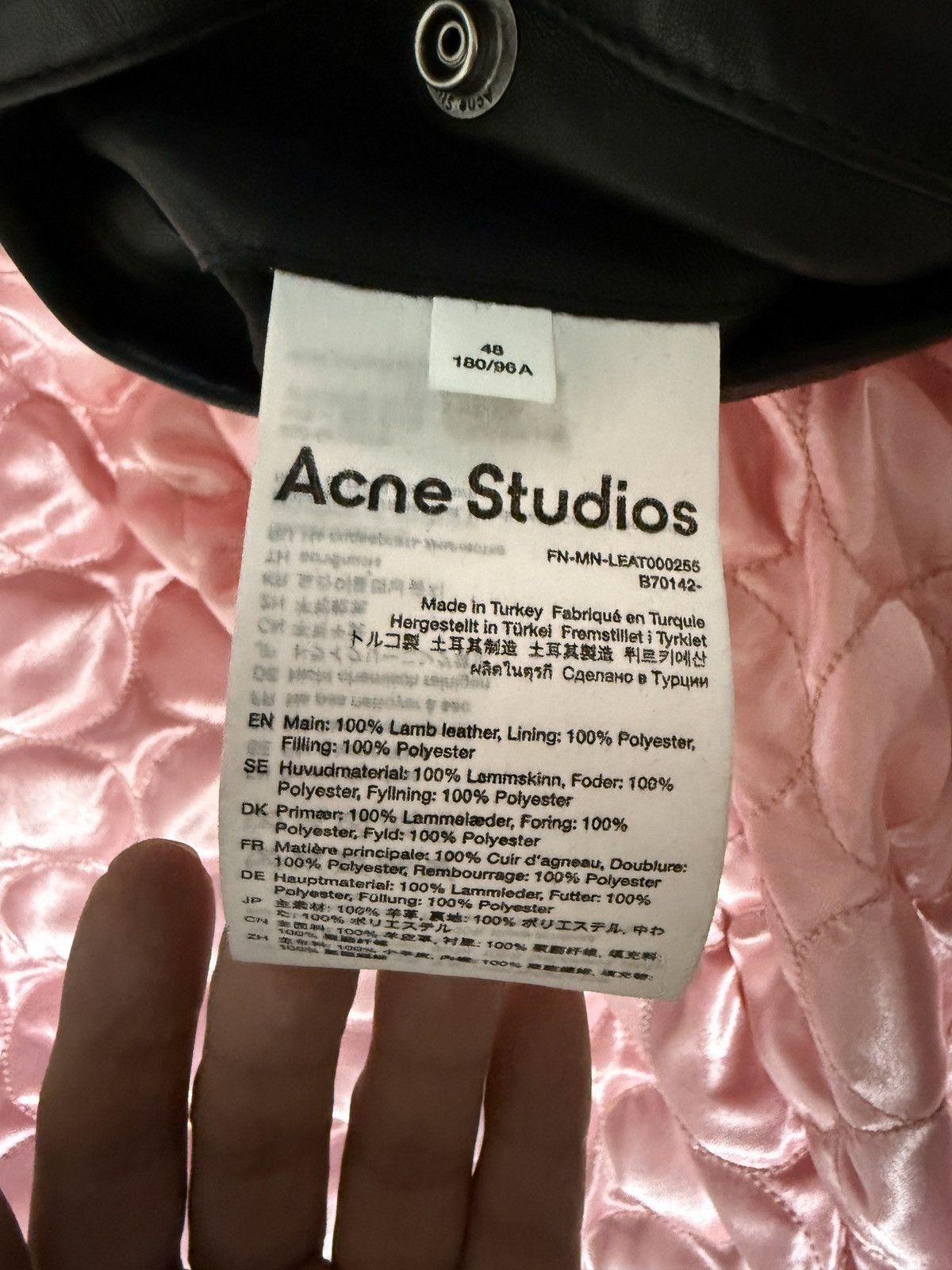 Acne Studios Acne studios rider jacket Size US M / EU 48-50 / 2 - 6 Thumbnail