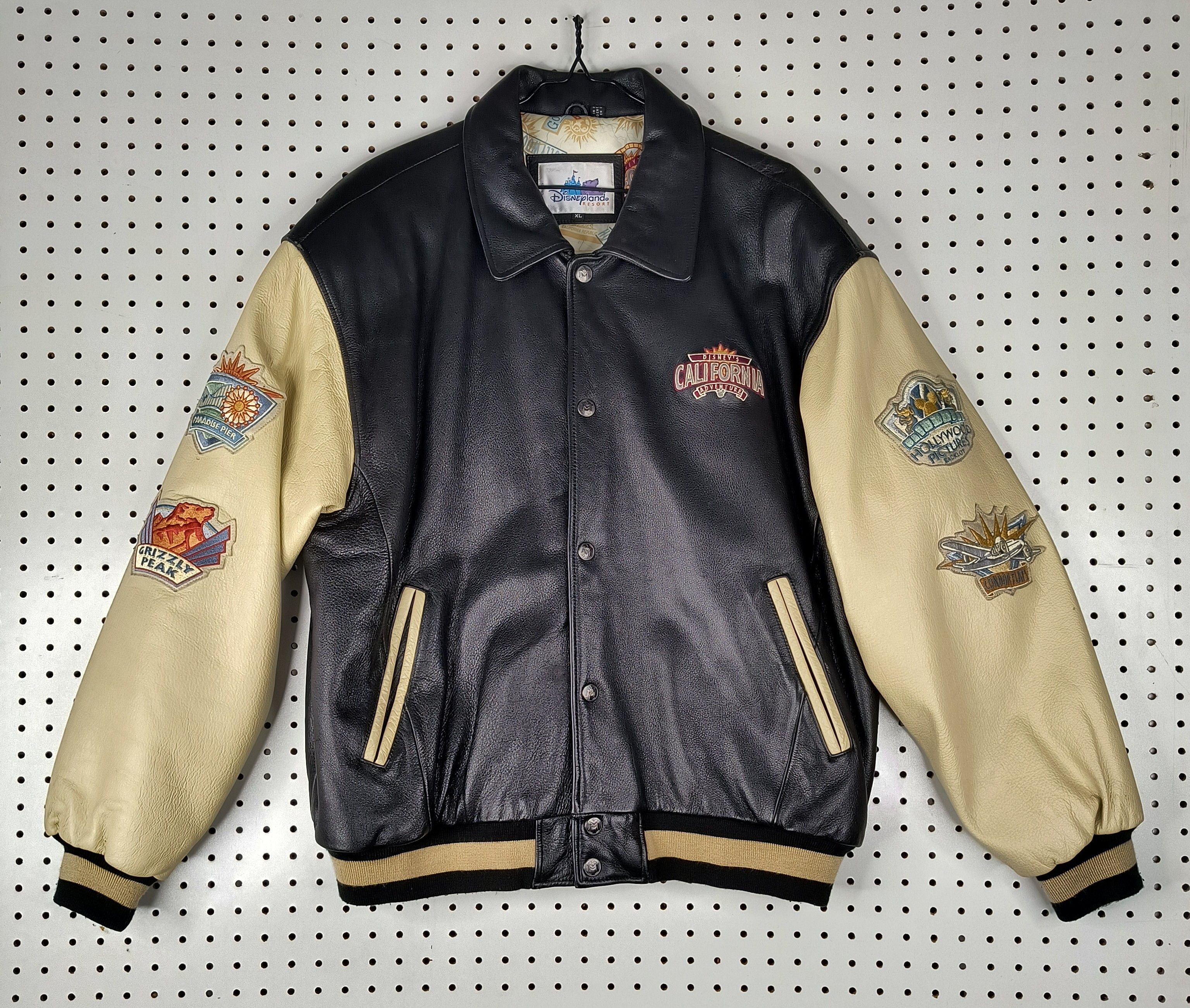 Disney Vintage Y2K Disneyland California adventure leather jacket Size US XL / EU 56 / 4 - 3 Thumbnail