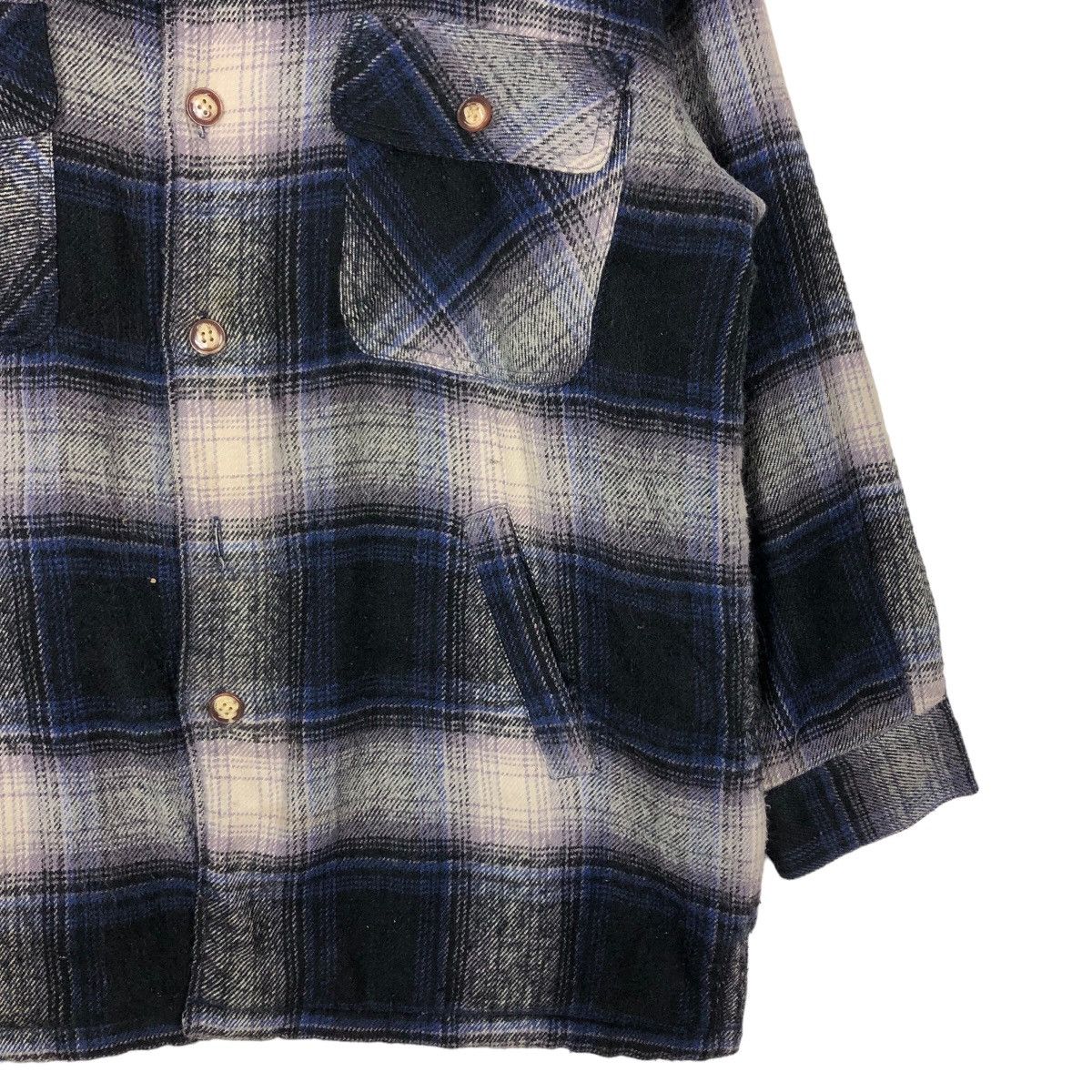 Flannel 🔥Vintage Flannel Shirt Jacket Andlo Issey Miyake Tartan Size US M / EU 48-50 / 2 - 5 Thumbnail