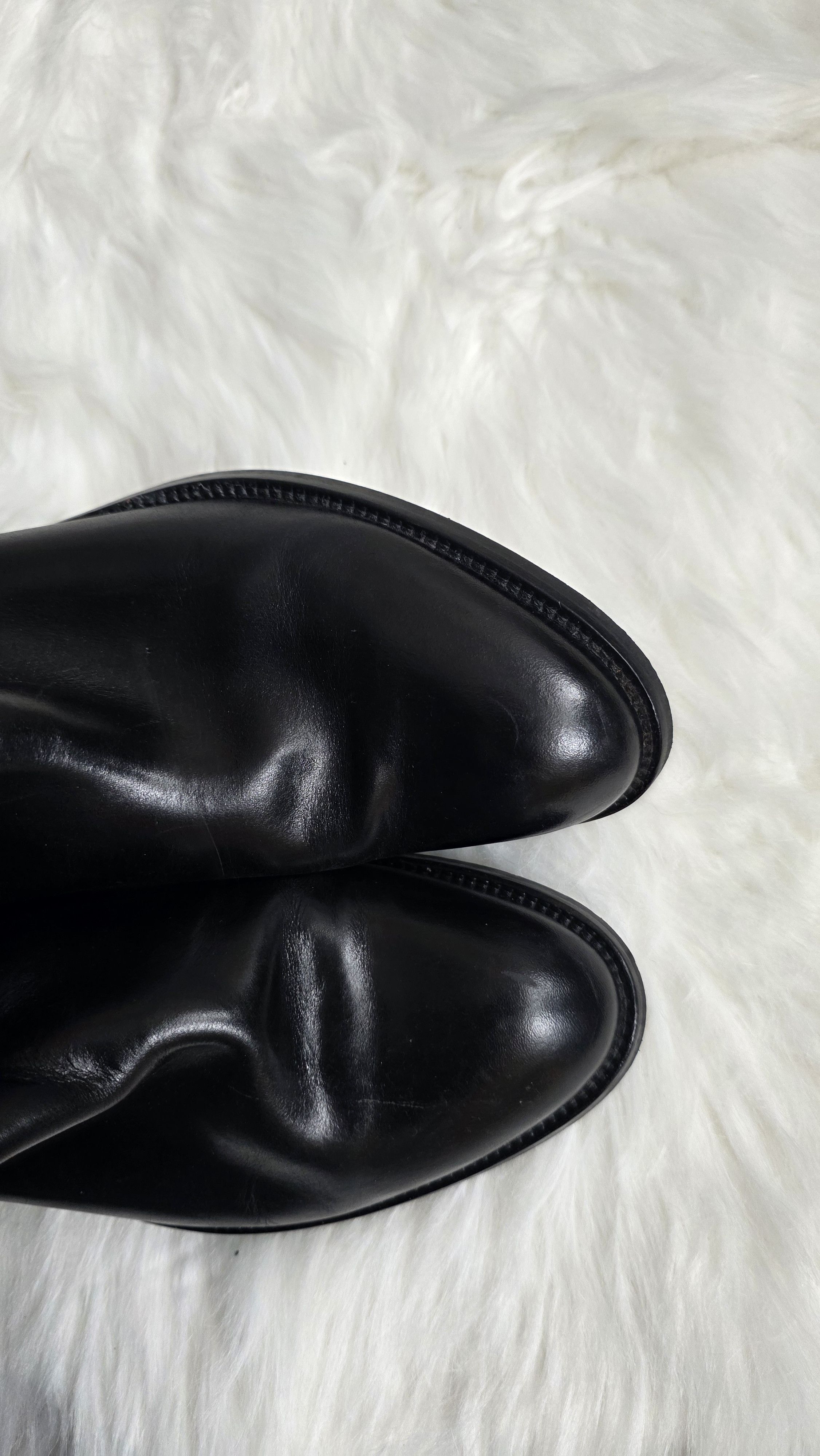 Dune London black leather insulated boots Size US 10 / IT 40 - 4 Thumbnail