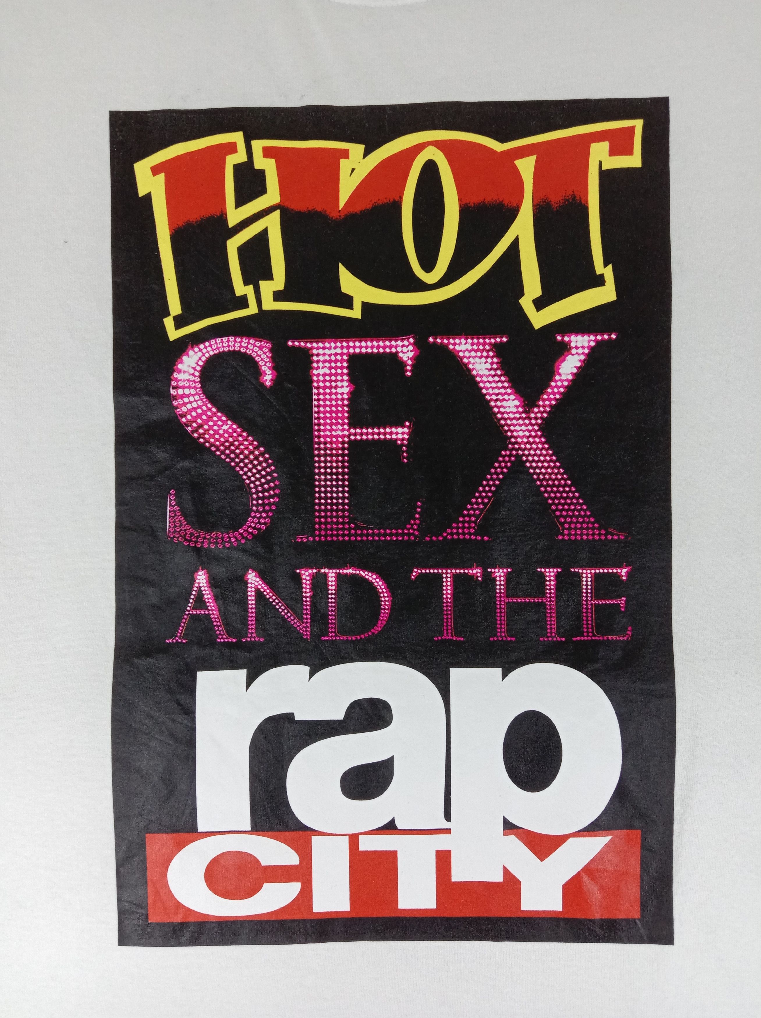 Fuck Art, Make Tees Vintage Hot Sex & The Rap City T Shirt Size US M / EU 48-50 / 2 - 3 Thumbnail