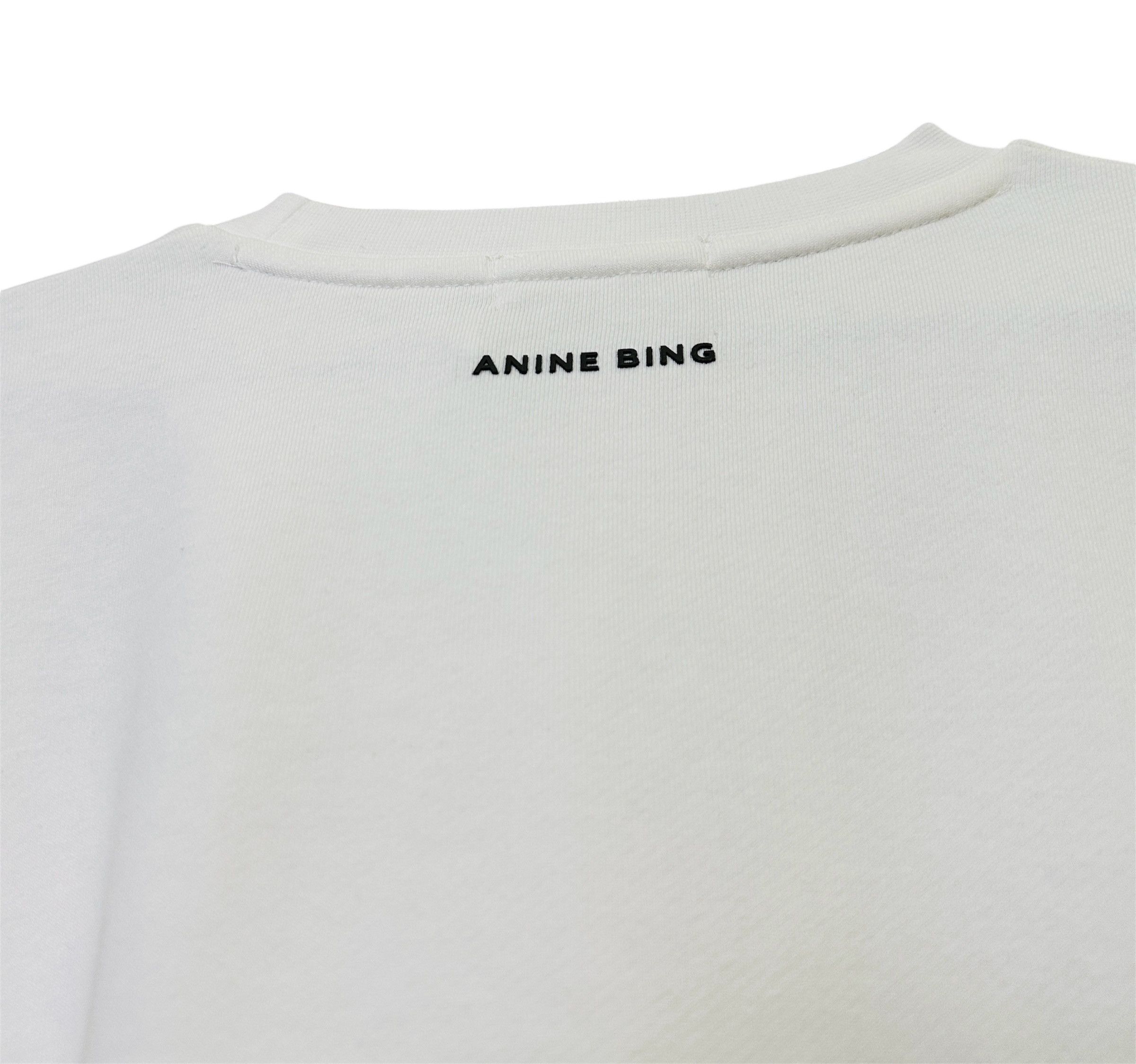Anine Bing White Sweatshirt Kate Moss photography Size XS / US 0-2 / IT 36-38 - 4 Thumbnail