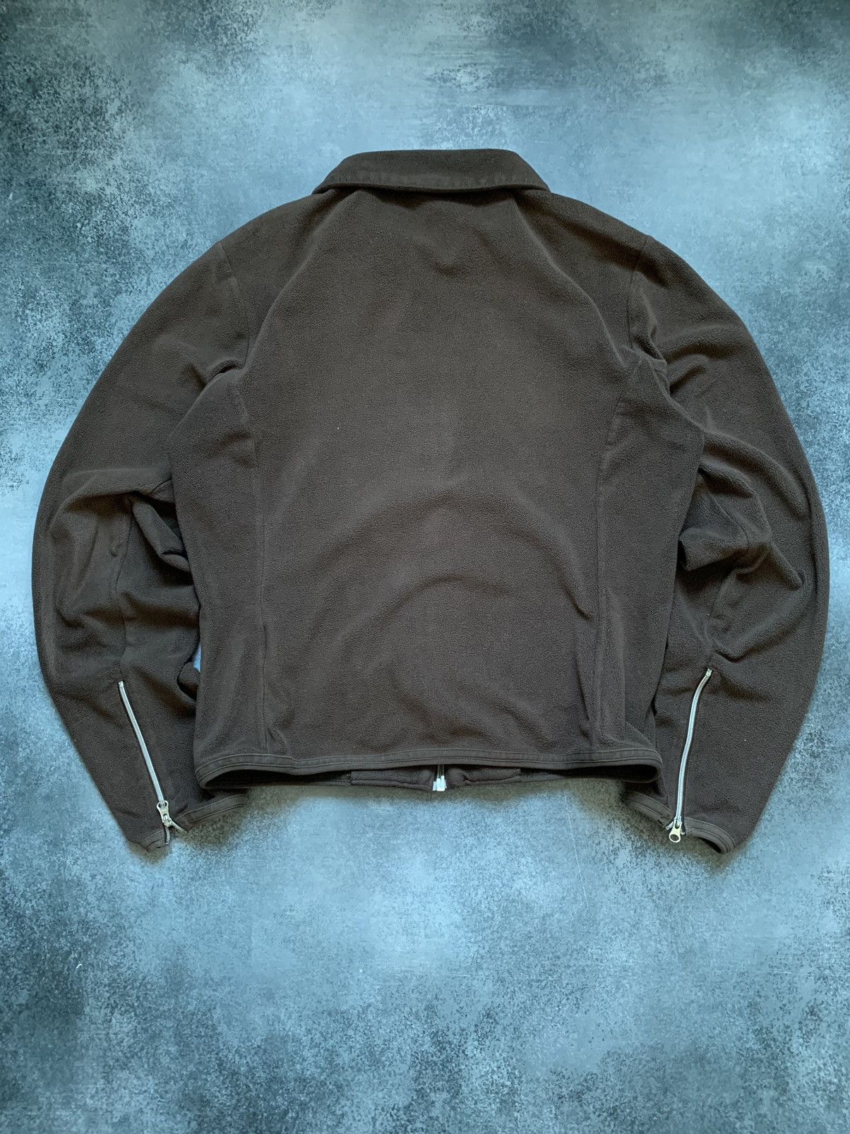 Nike × Vintage Nike Vintage Fleece Zip Up Sweatshirt Y2K Size L / US 10 / IT 46 - 8 Thumbnail