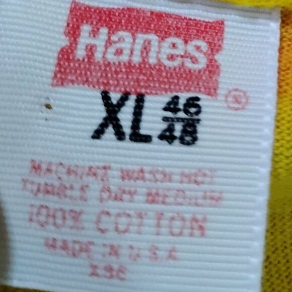 Hanes Vintage 80s Tie Dye T-Shirt Size US XL / EU 56 / 4 - 4 Thumbnail
