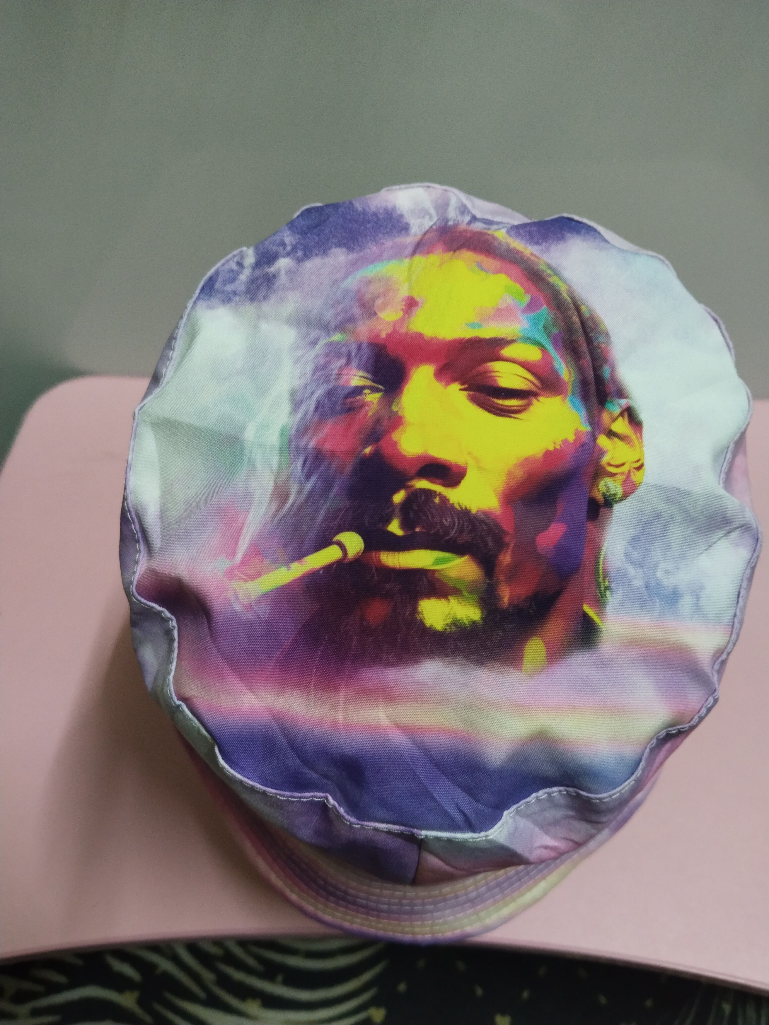 Snoop Dogg RARE REVERSIBLE SNOOP DOGG BUCKET HAT Size ONE SIZE - 6 Thumbnail