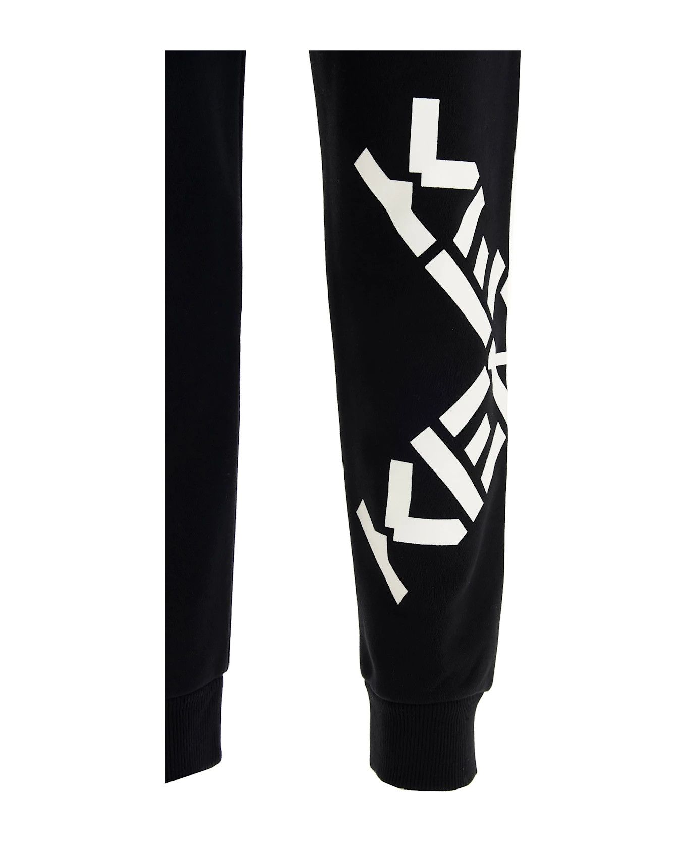 Kenzo o1y1025 Jogger in Black/White Size 26" / US 2 / IT 38 - 4 Thumbnail