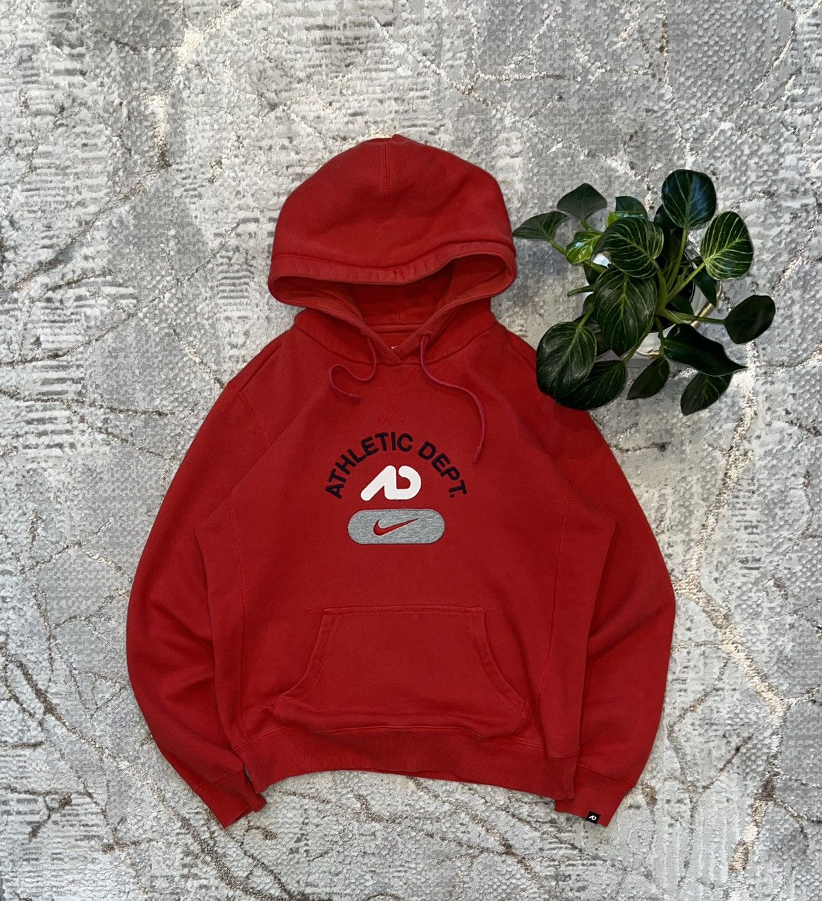 Nike × Vintage NIKE VINTAGE 00S BIG SWOOSH LOGO HOODIE Y2K SWEATSHIRT Size US L / EU 52-54 / 3 - 1 Thumbnail