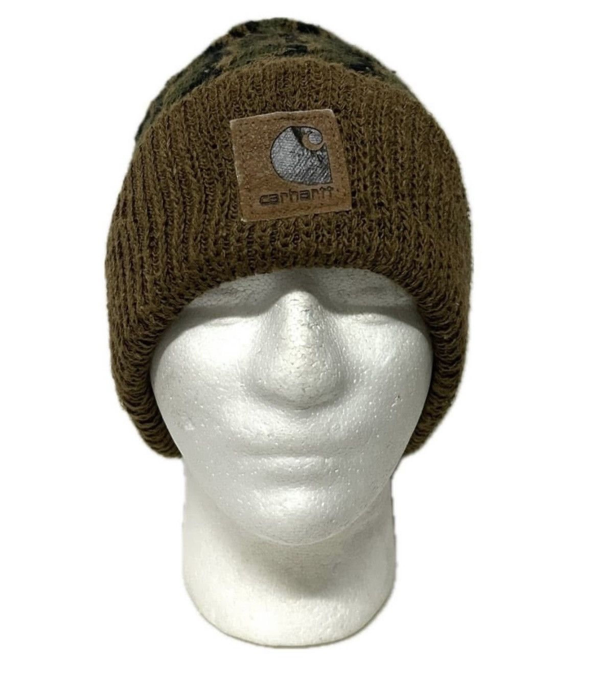 Calvin Klein × Carhartt × Vintage Vintage Carhartt beanie leopard Size ONE SIZE - 2 Thumbnail