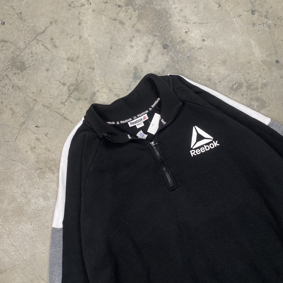 Reebok y2k Reebok Boxy Quarter Zipper Size US M / EU 48-50 / 2 - 2 Thumbnail