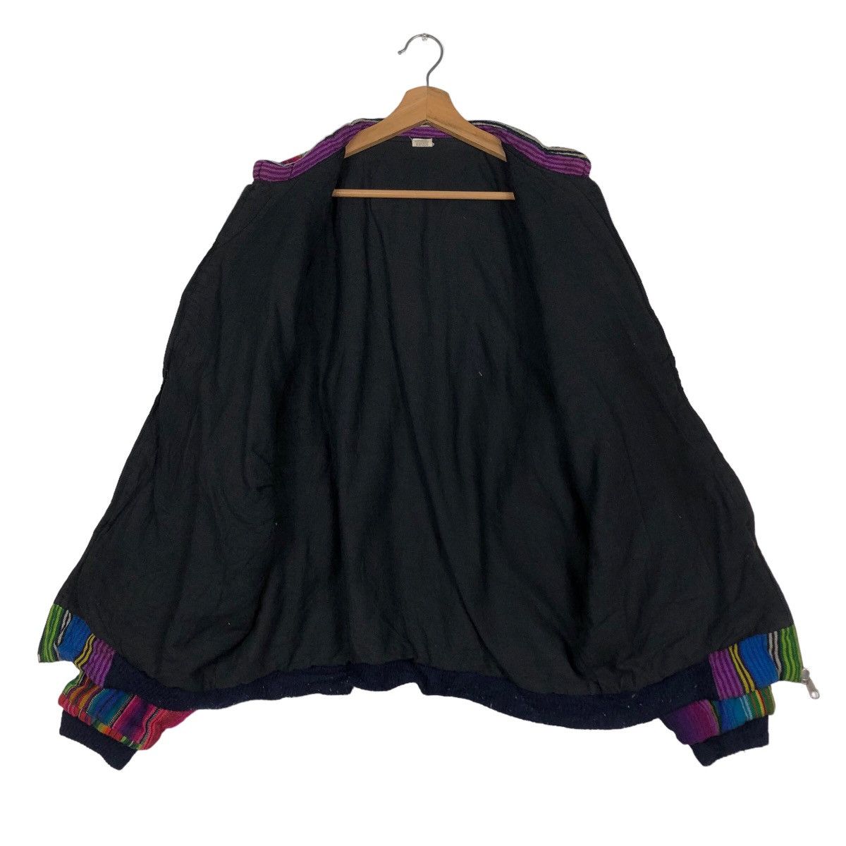 Vintage 🔥Vintage Zipper Jacket Multi Colour Knit Inspire Kapital Size US XL / EU 56 / 4 - 13 Thumbnail