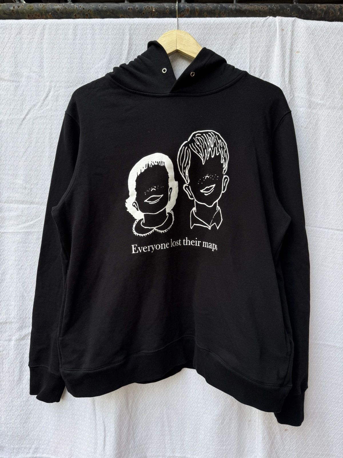 Japanese Brand Undercover hoodie everyone lost their maps Size US L / EU 52-54 / 3 - 2 Thumbnail