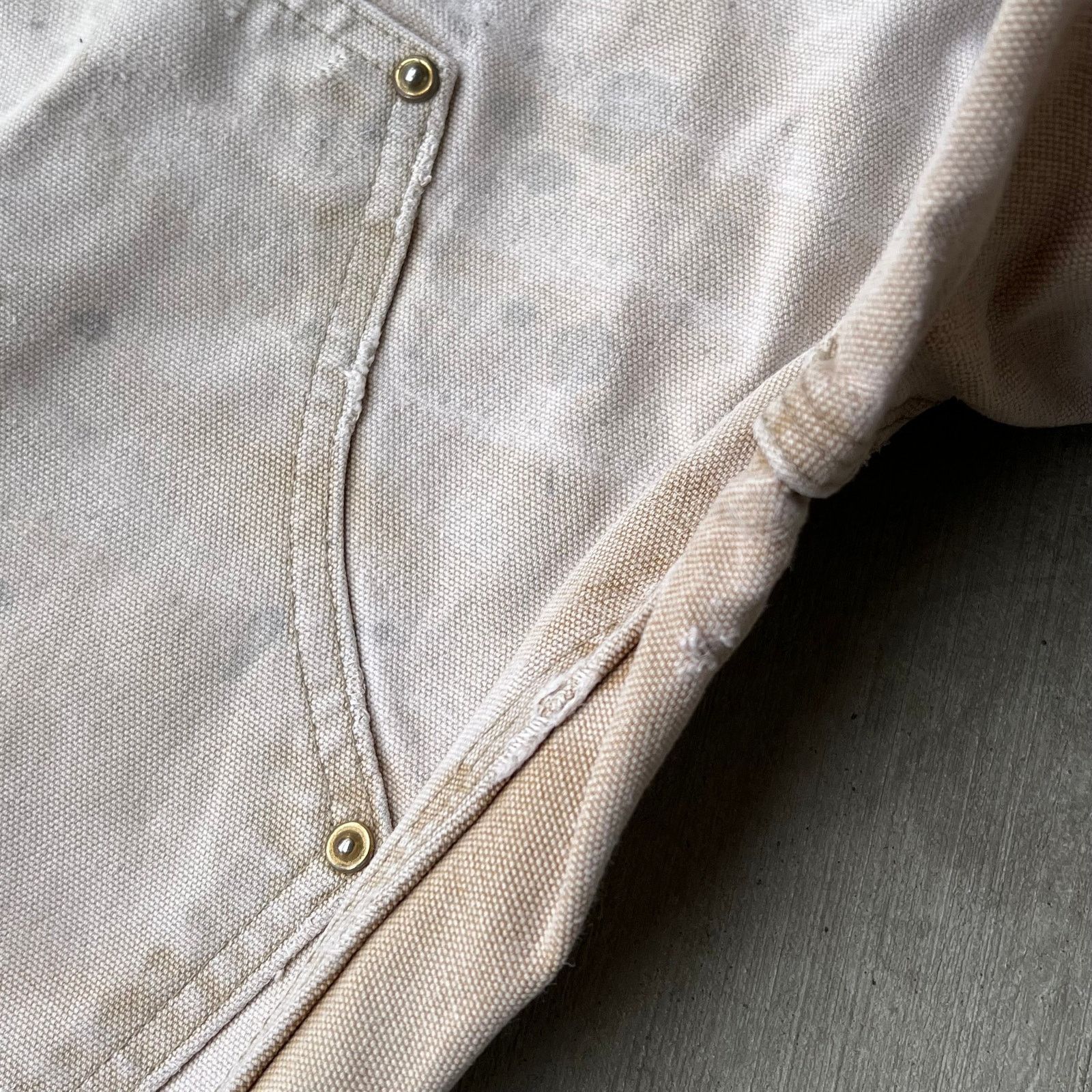 Carhartt × Vintage Carhartt faded brown double knee work wear carpenter pants Size US 34 / EU 50 - 9 Thumbnail