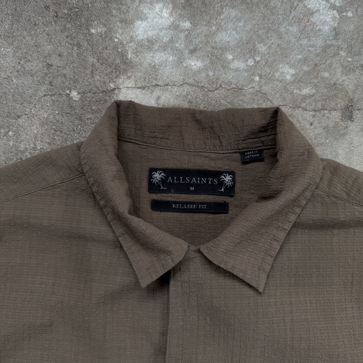 Allsaints Allsaints Adornos Brown Shirt Size US M / EU 48-50 / 2 - 3 Thumbnail