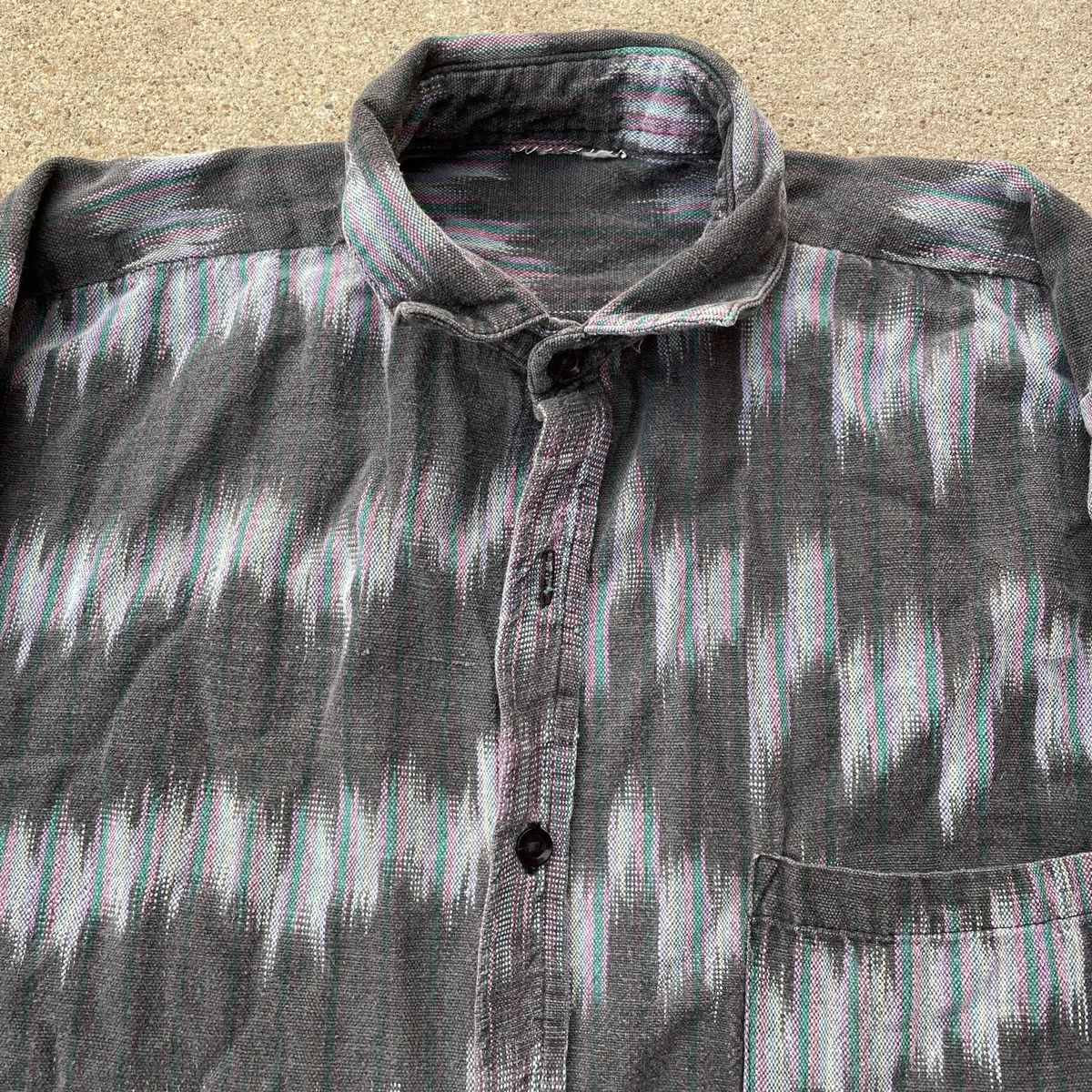 Vintage Vintage 90s Western Button Up Long Sleeve Shirt M Size US M / EU 48-50 / 2 - 2 Thumbnail