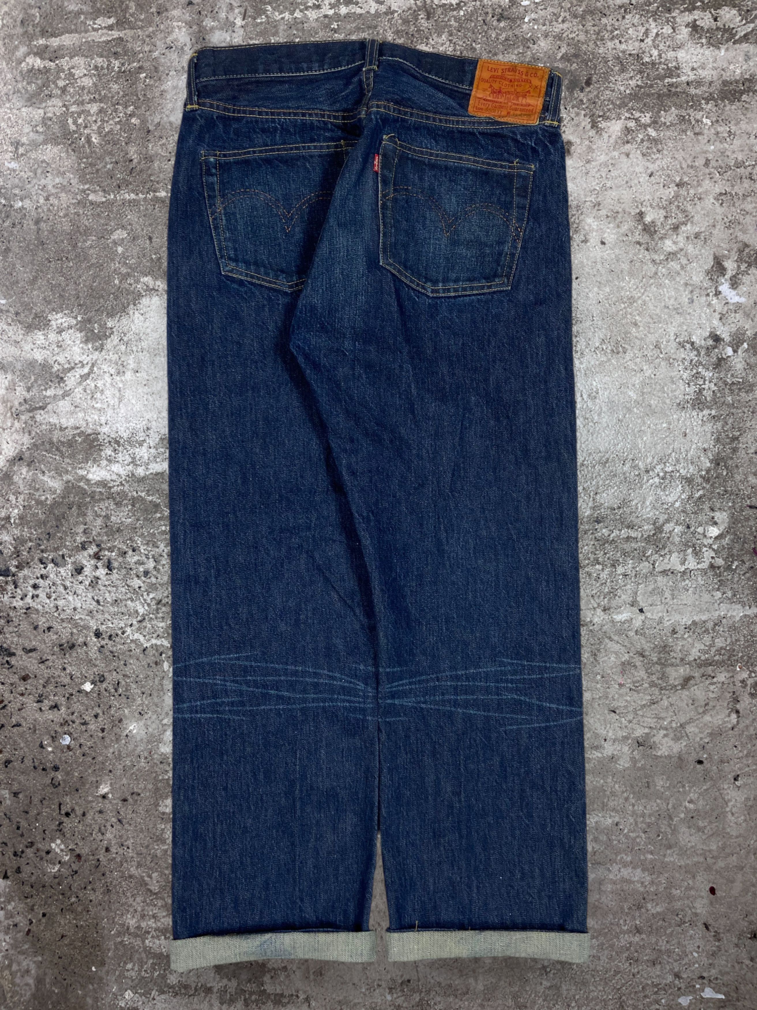 Levi's Vintage Clothing 1980s BIG E SELVEDGE S501XX ARCHIVE RARE LEVIS PANTS № 3093 Size US 34 / EU 50 - 1 Thumbnail