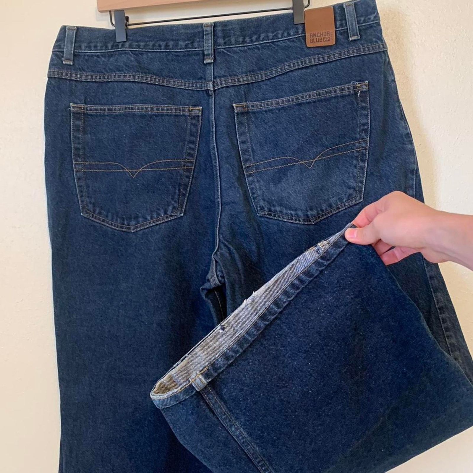 Anchor Blue Vintage Anchor Blue Beyond Baggy Jeans Size US 40 / EU 56 - 3 Thumbnail