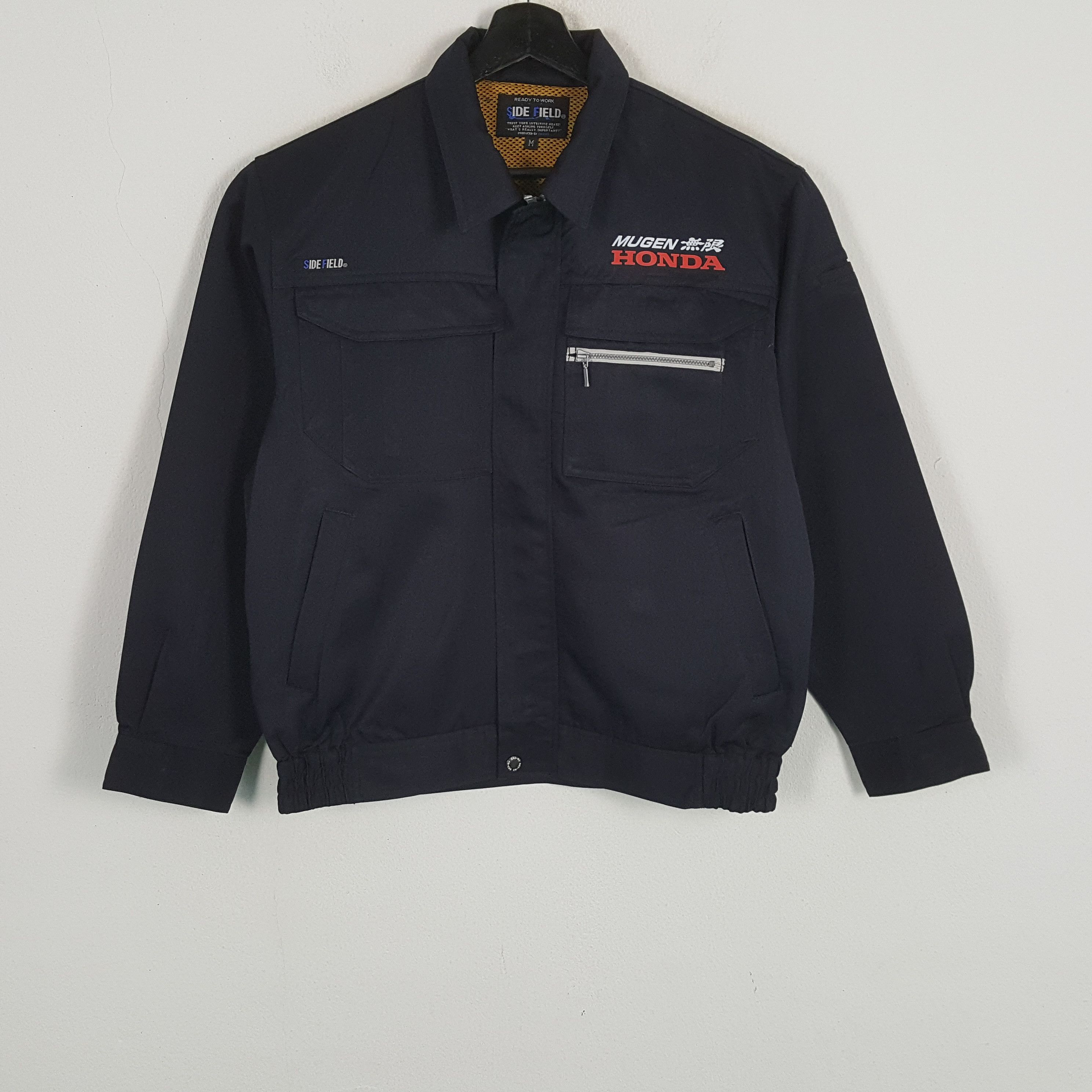 Japanese Brand × Vintage MUGEN HONDA Japanese Motorsports Custom Art JACKET Size US M / EU 48-50 / 2 - 3 Thumbnail