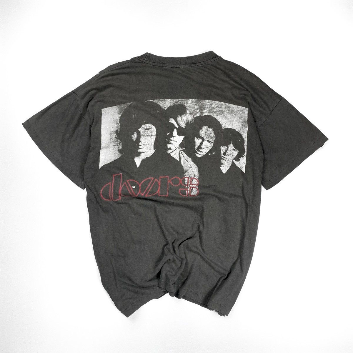 Band Tees Jim Morrison The Doors Distressed T-Shirt Vintage Size US M / EU 48-50 / 2 - 2 Thumbnail